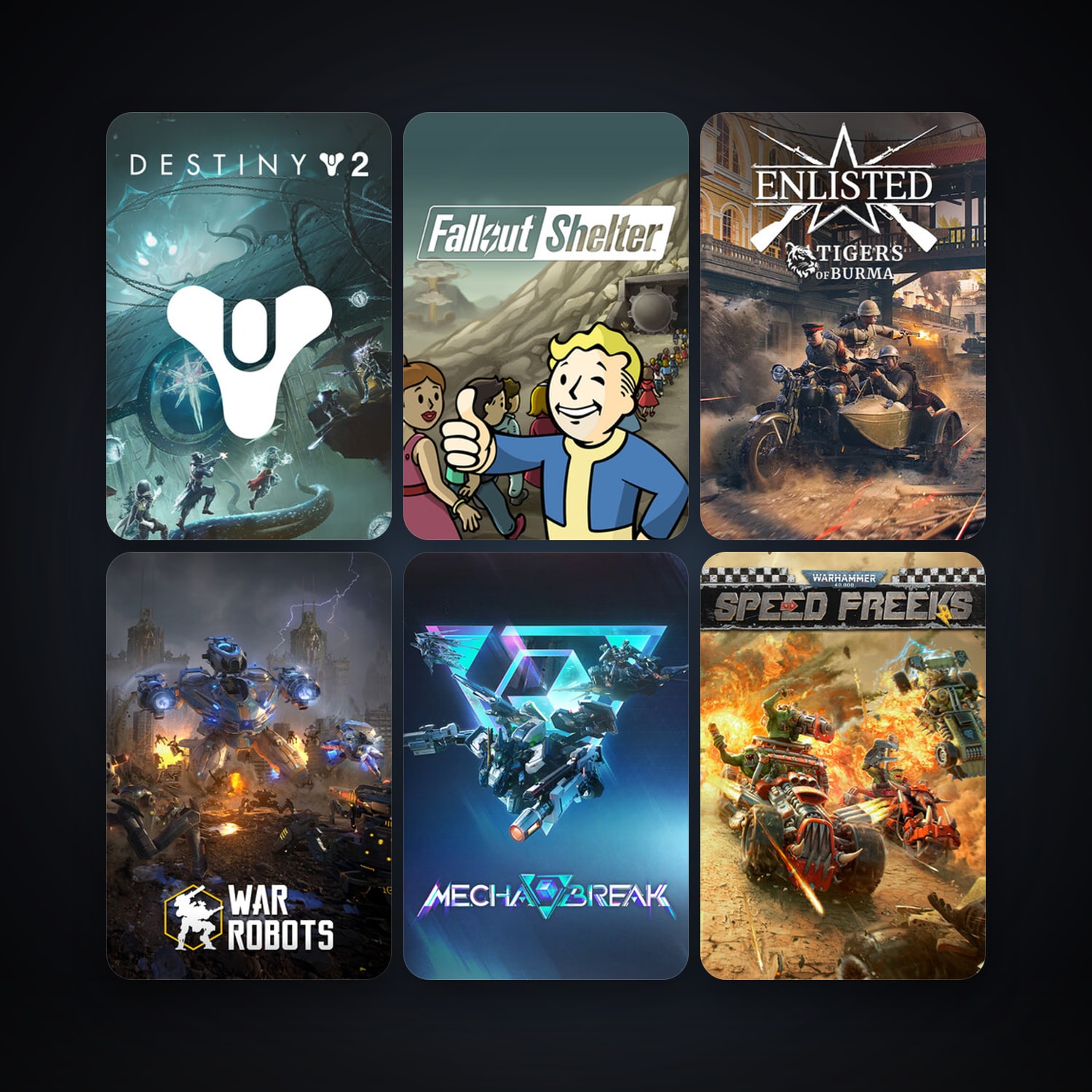 Fallout Shelter + War Robots, 53 games, clean — HabibiAccounts