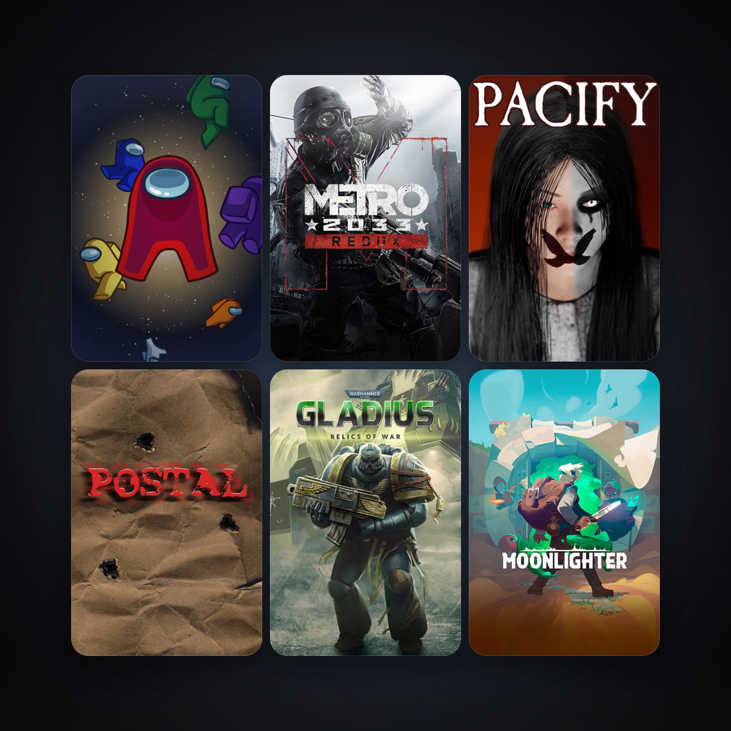 POSTAL + Metro 2033 Redux, 22 games, clean — HabibiAccounts