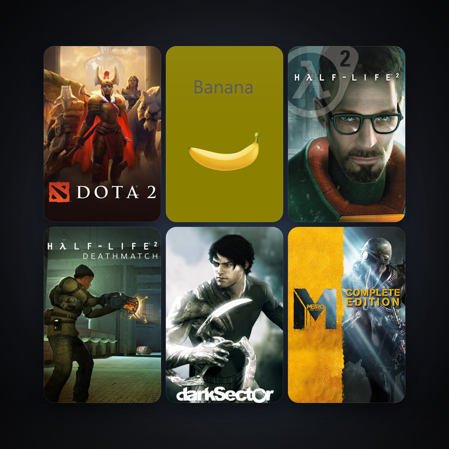 Half-Life 2 + Half-Life 2: Deathmatch, 173 games, clean — HabibiAccounts