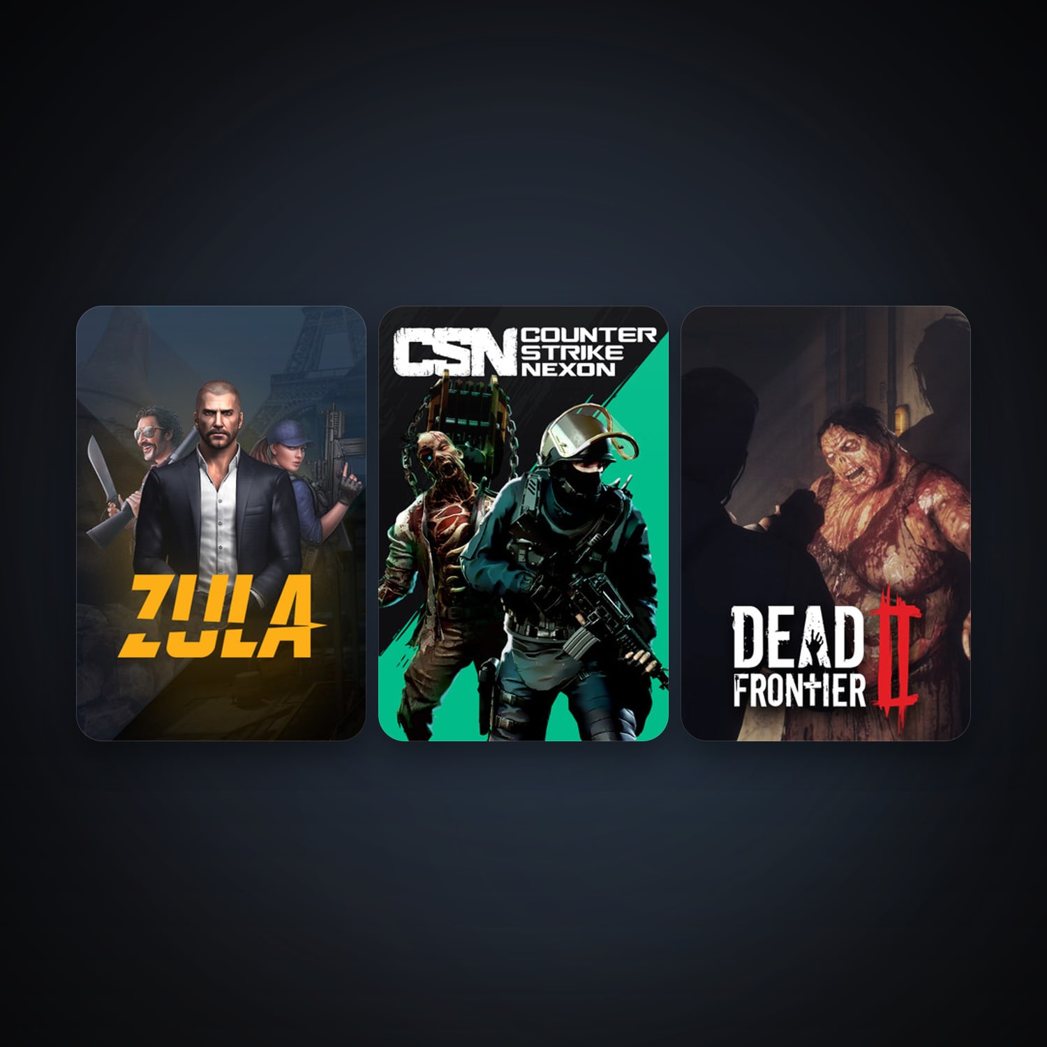 Counter-Strike Nexon: Studio + Zula Türkiye, 9 games, clean — HabibiAccounts