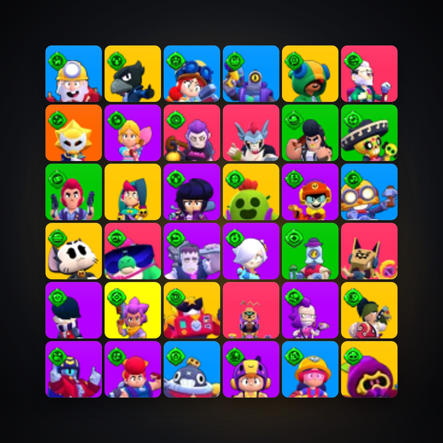 106 Brawlers | 71.4K Trophies | TH 9 — Supercell Account — HabibiAccounts