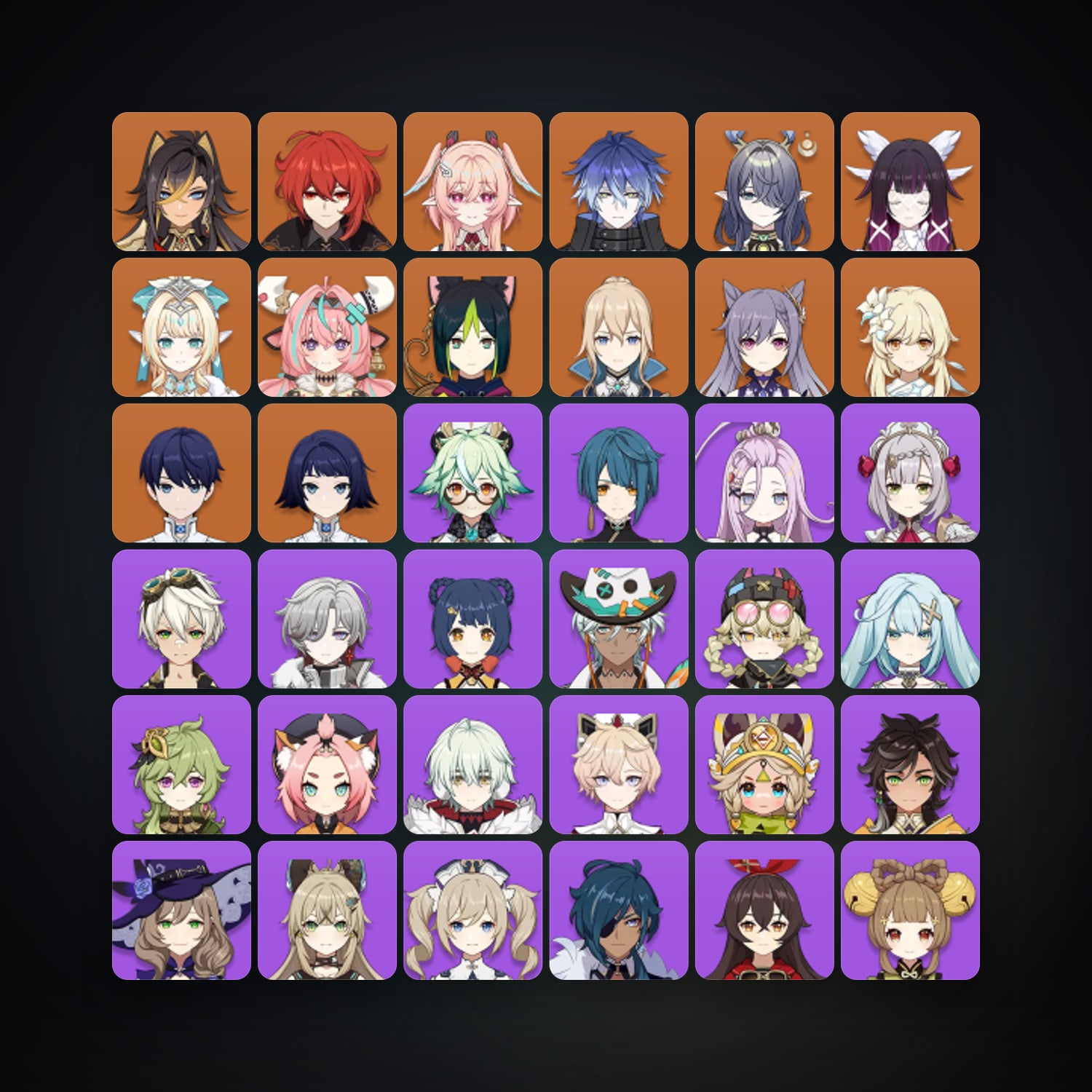 جينشن إمباكت | AR 56 | 46 شخصية | 11× 5★ — HabibiAccounts