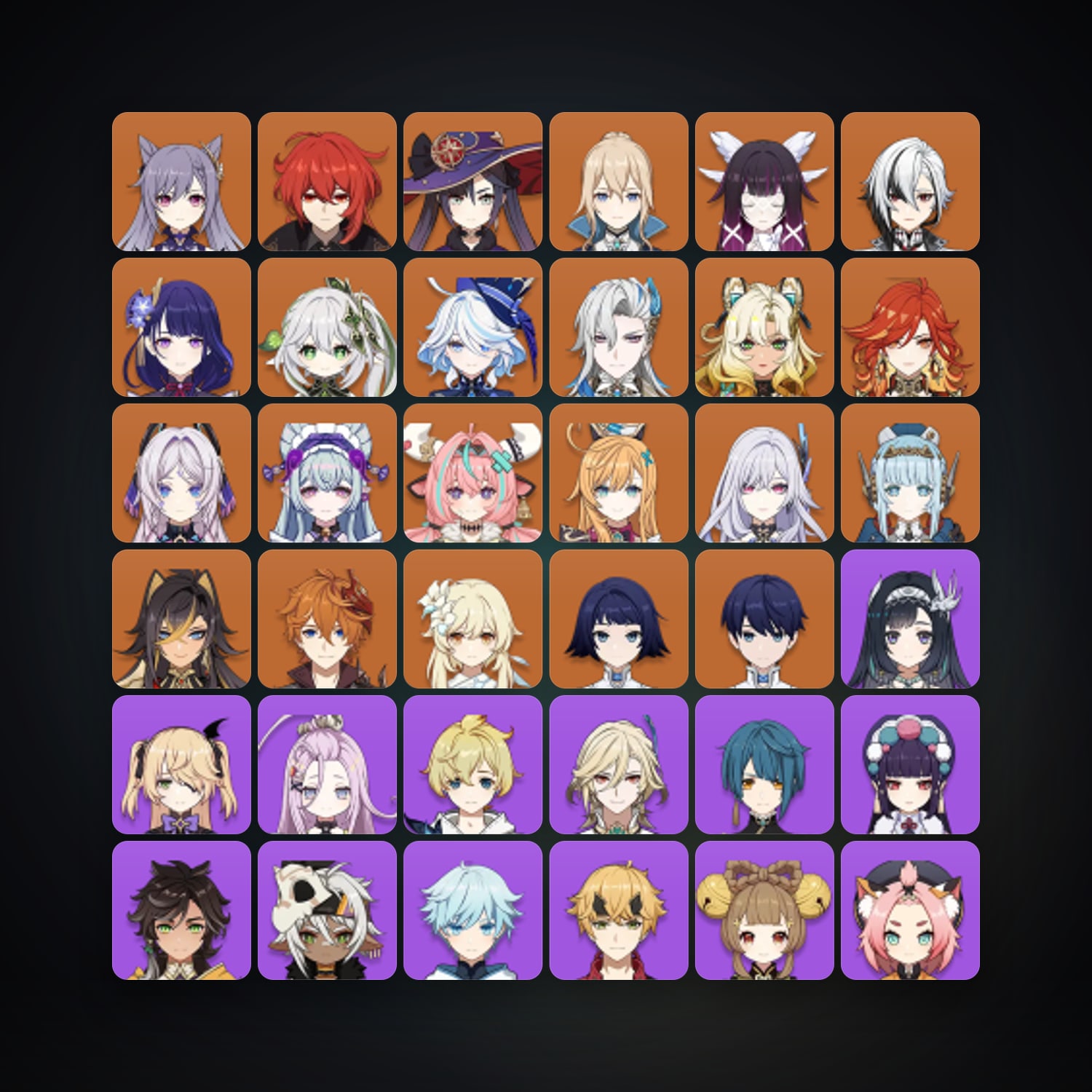 Genshin Impact | AR 60 | 73 Chars | 20× 5★ — Genshin / miHoYo Account — HabibiAccounts