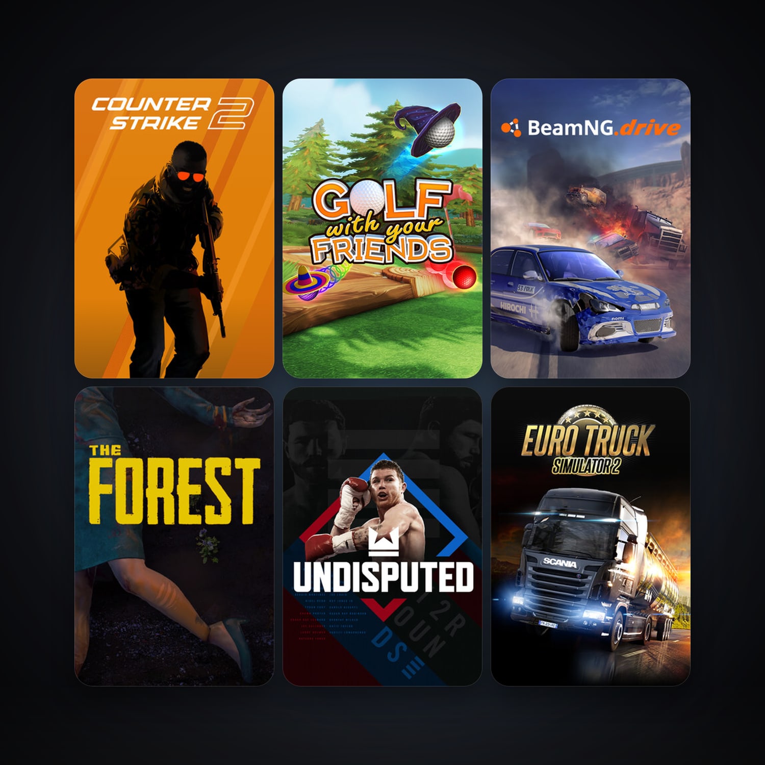 CS2 Prime + Euro Truck Simulator 2, 22 games, clean — HabibiAccounts