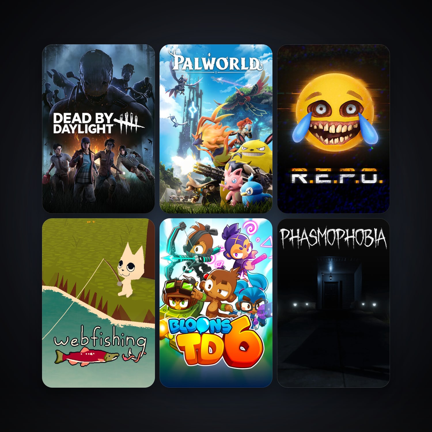 Dead by Daylight + Phasmophobia, 39 games, clean — HabibiAccounts