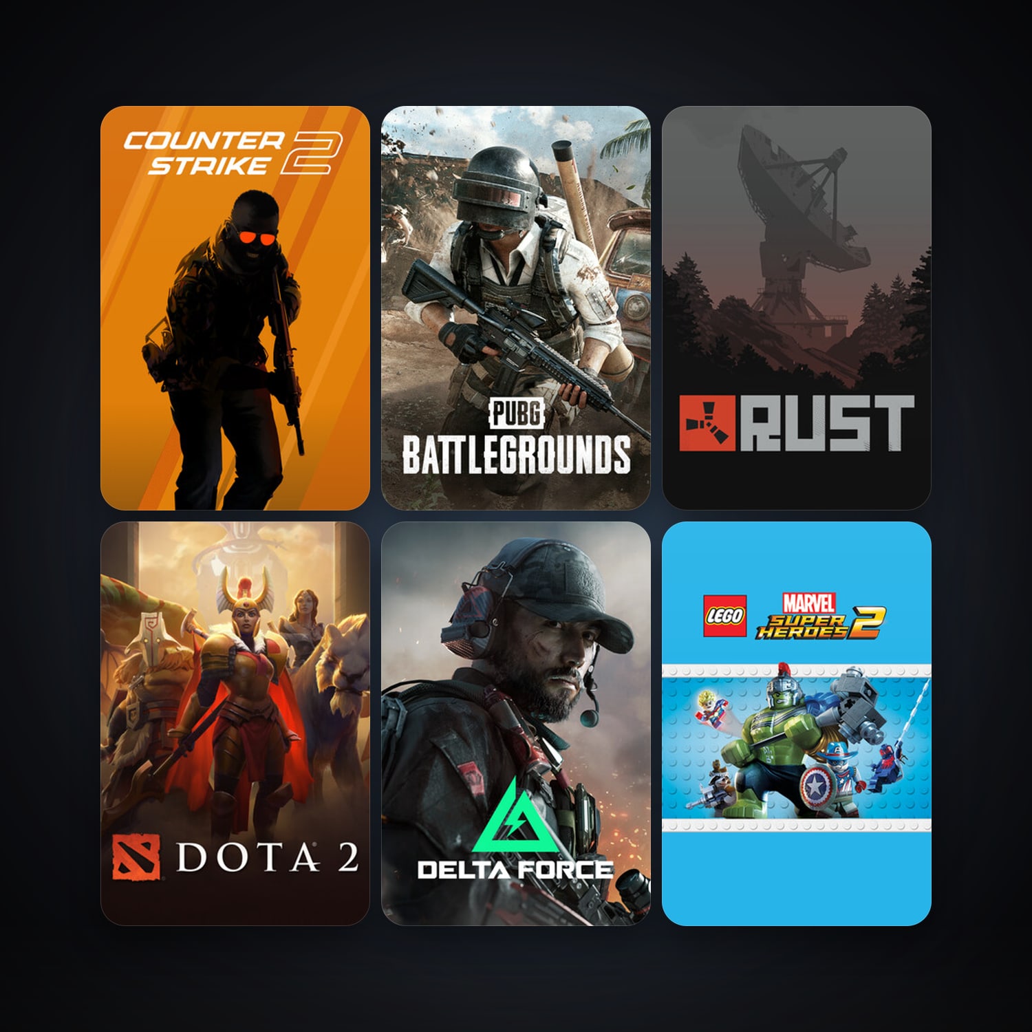 CS2 Prime + Borderlands 2, 71 games, clean — HabibiAccounts
