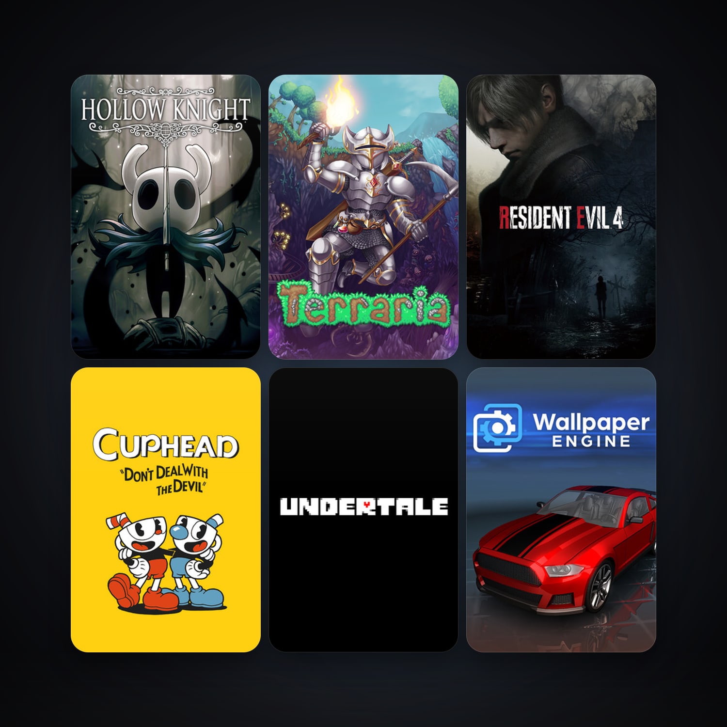 Terraria + Resident Evil 6, 27 games, clean — HabibiAccounts