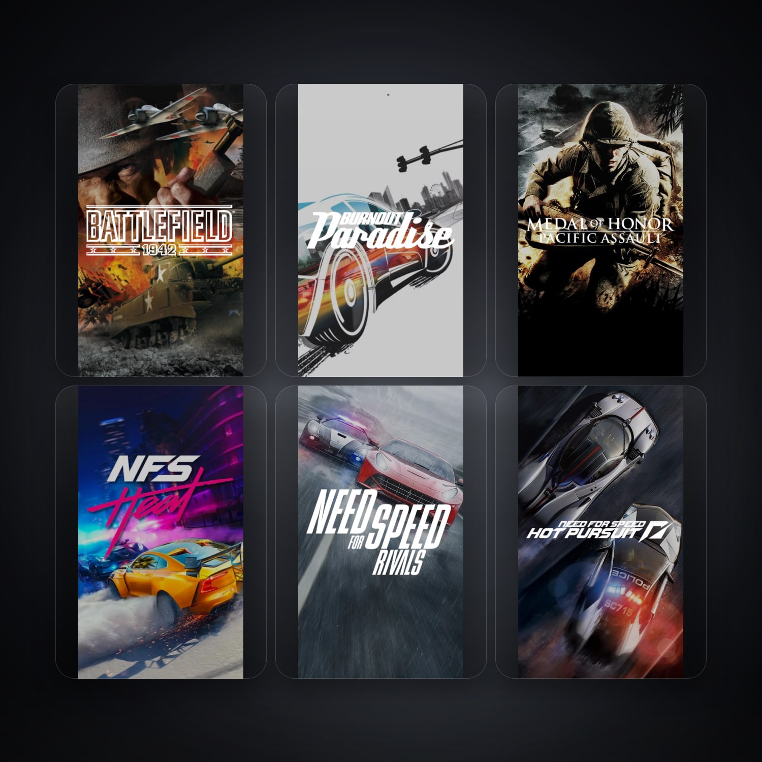 EA account — Battlefield 1942 + Burnout Paradise — NL — 8 games — HabibiAccounts