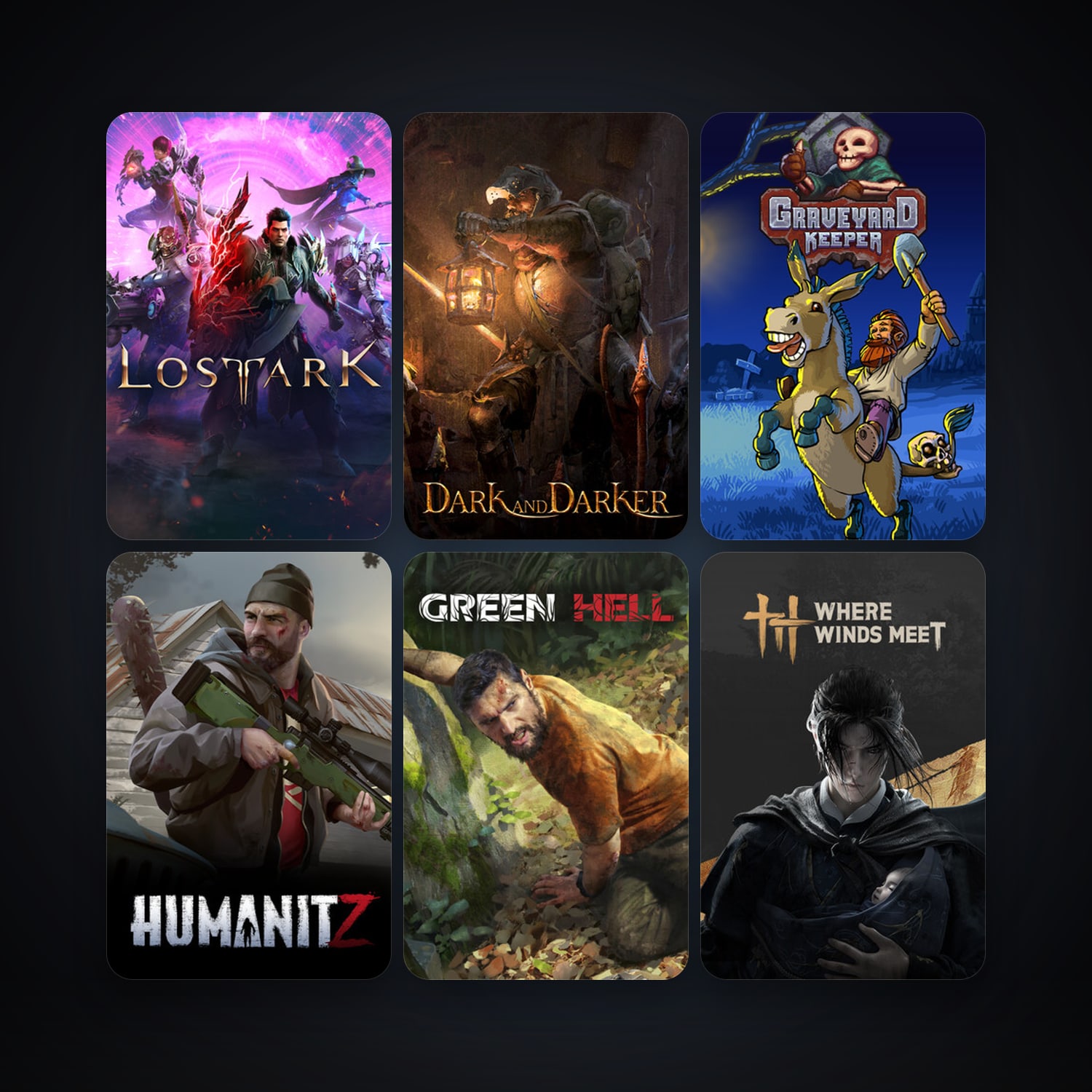 Don't Starve Together + Black Desert Online, 16 games, clean — HabibiAccounts