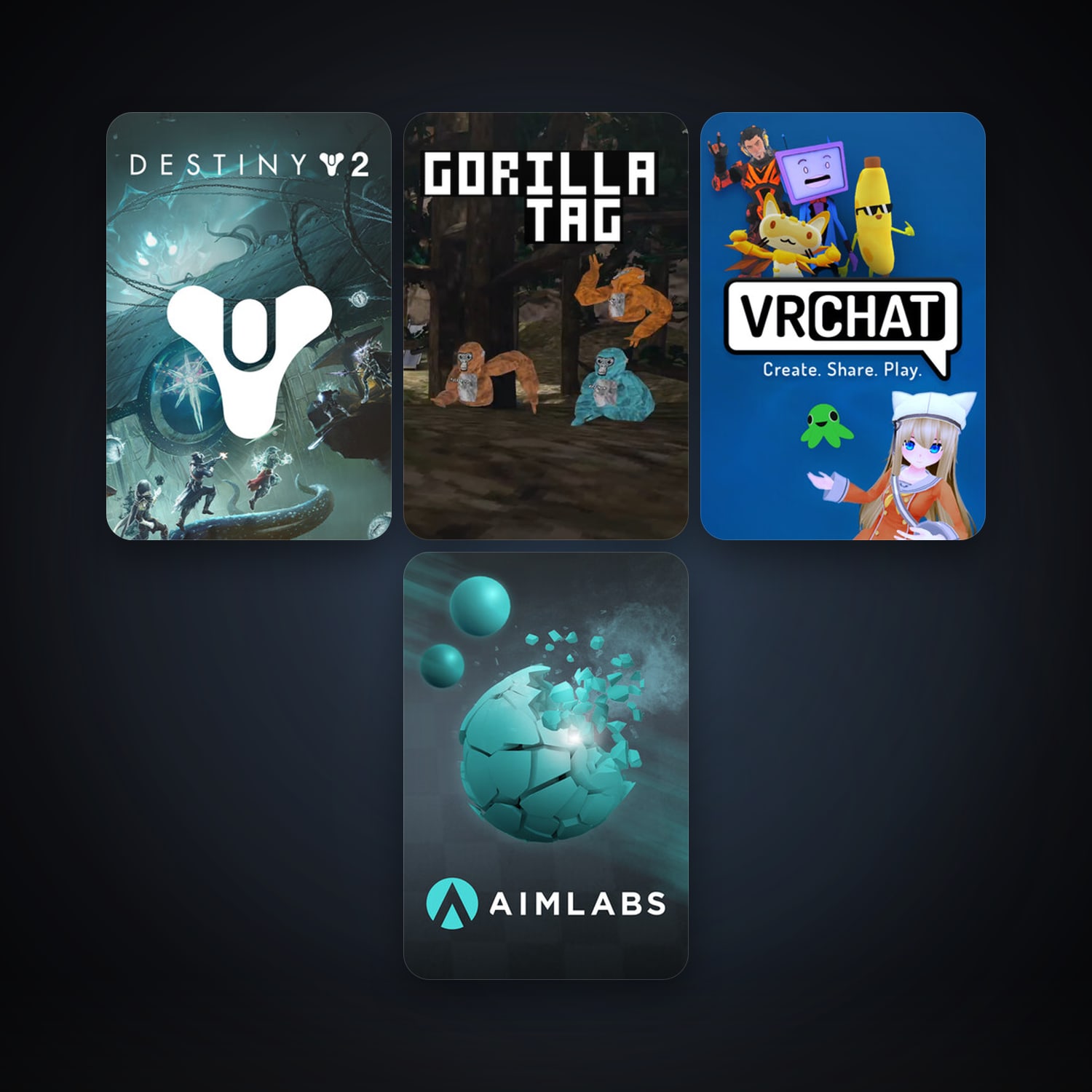 Steam account: VRChat + Aimlabs, 7 games, clean — HabibiAccounts