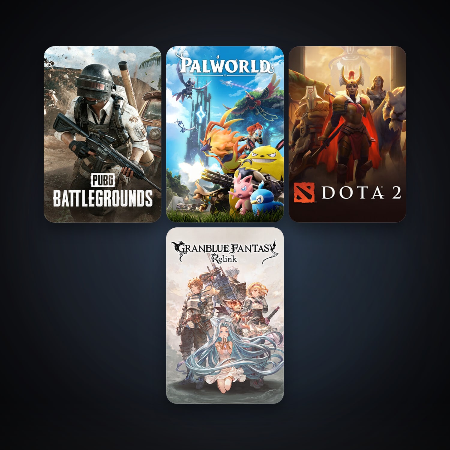 Dota 2 + PUBG: BATTLEGROUNDS, 7 games, clean — HabibiAccounts