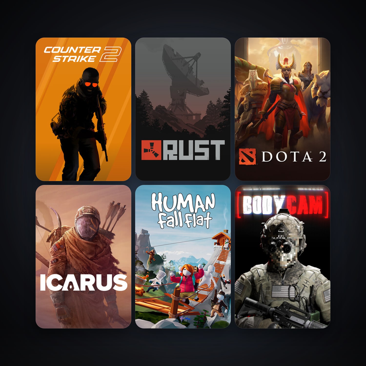 Dota 2 + CS2 Prime, 21 games, Steam 11, clean — HabibiAccounts