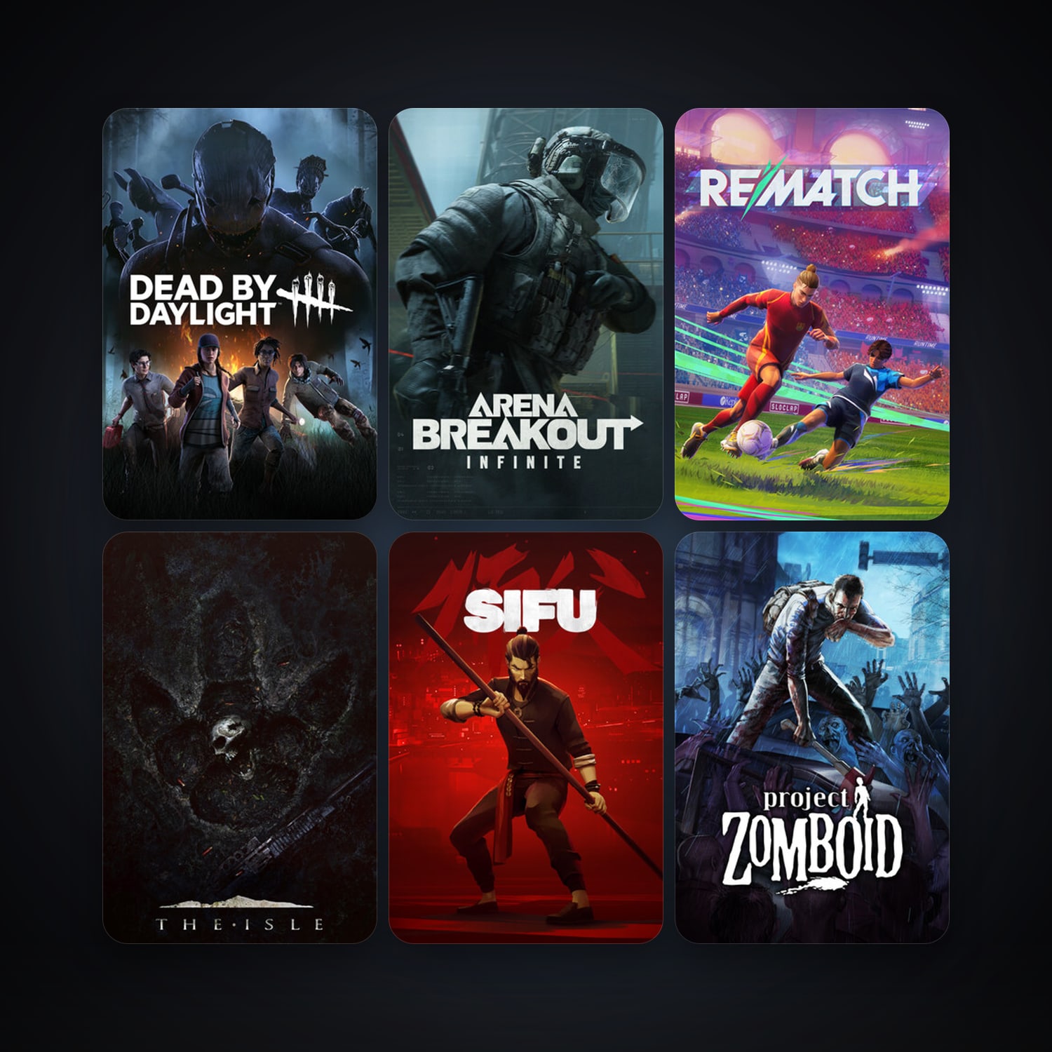 Left 4 Dead 2 + Project Zomboid, 18 games, clean — HabibiAccounts