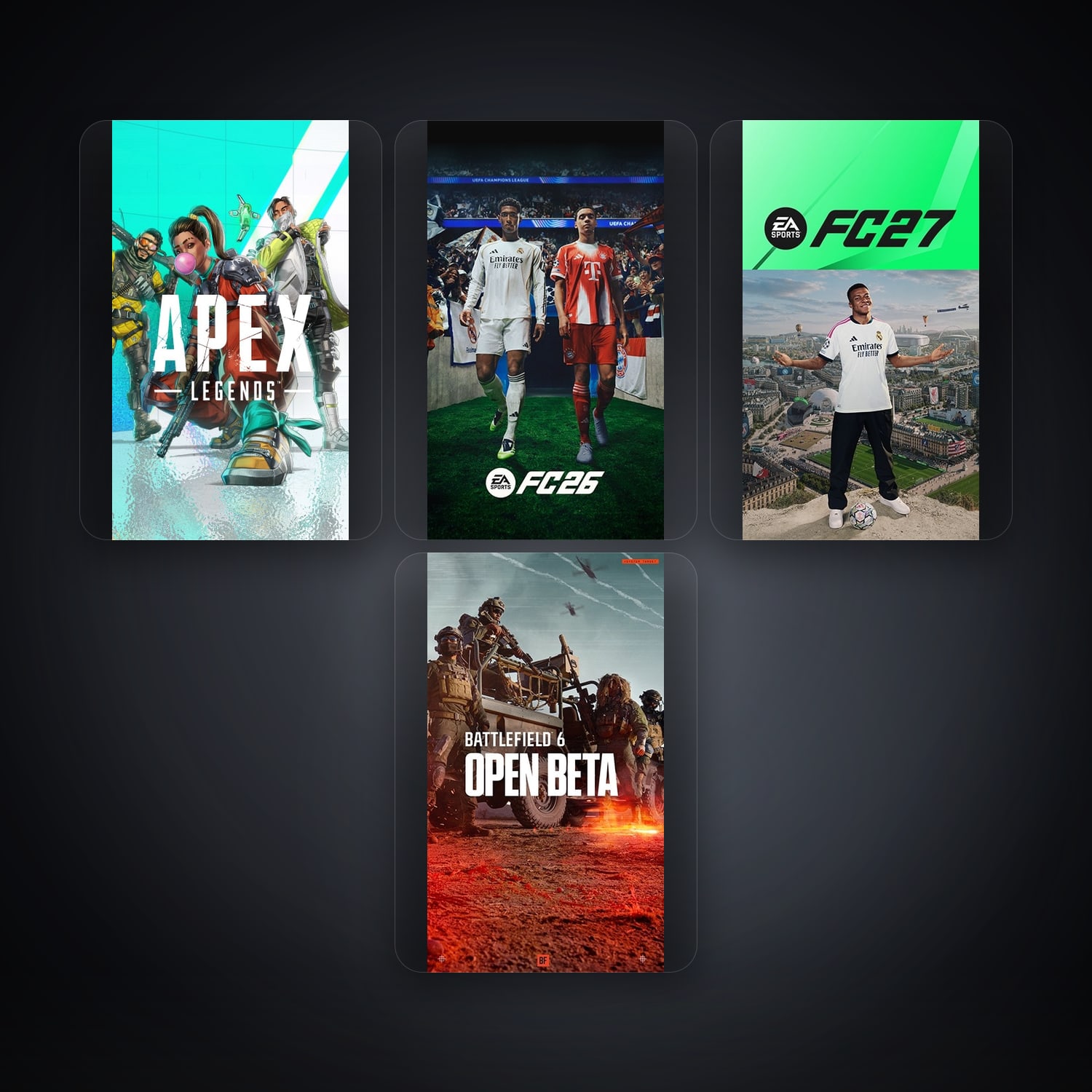 EA Apex Legends + Dragon Age: Inquisition — TR — 13 games — HabibiAccounts