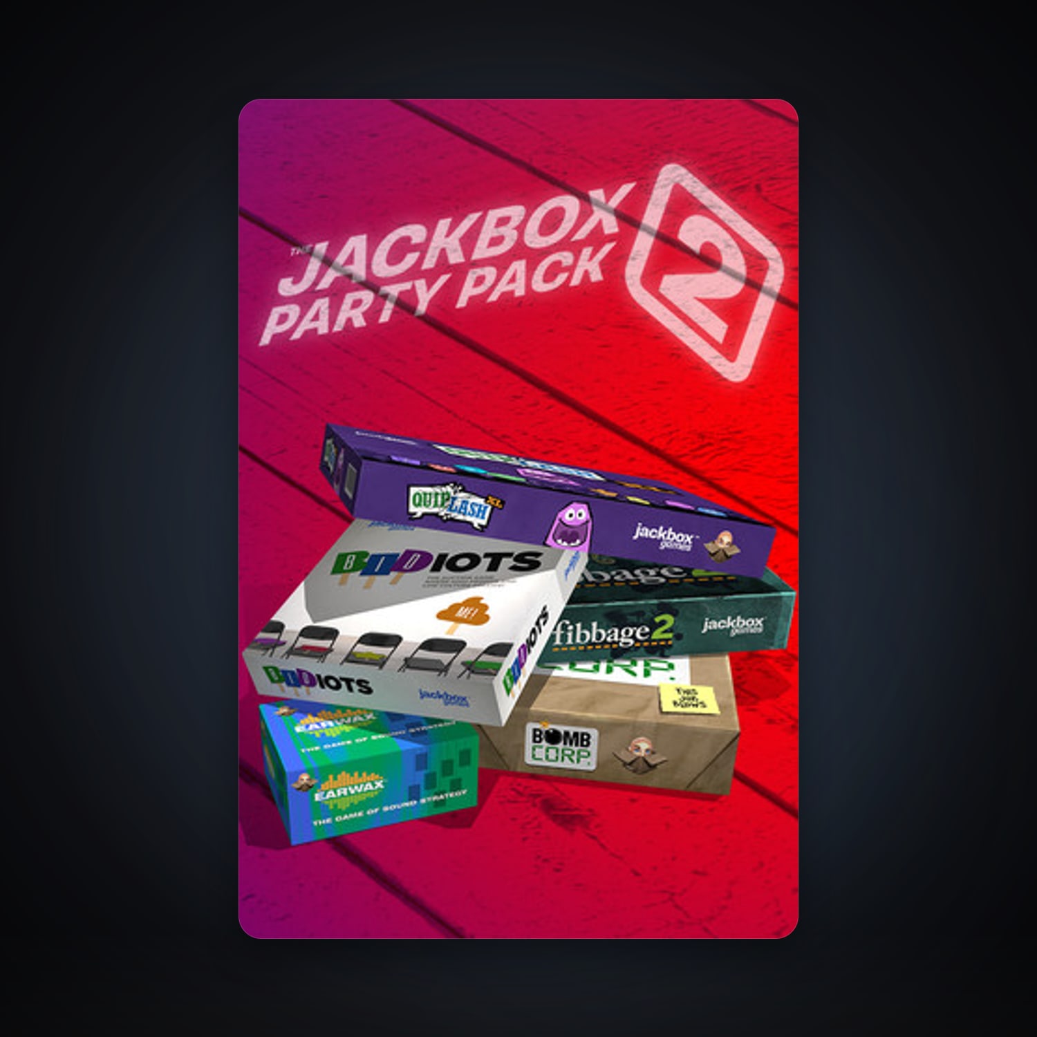 The Jackbox Party Pack 2, 1 games, clean — HabibiAccounts