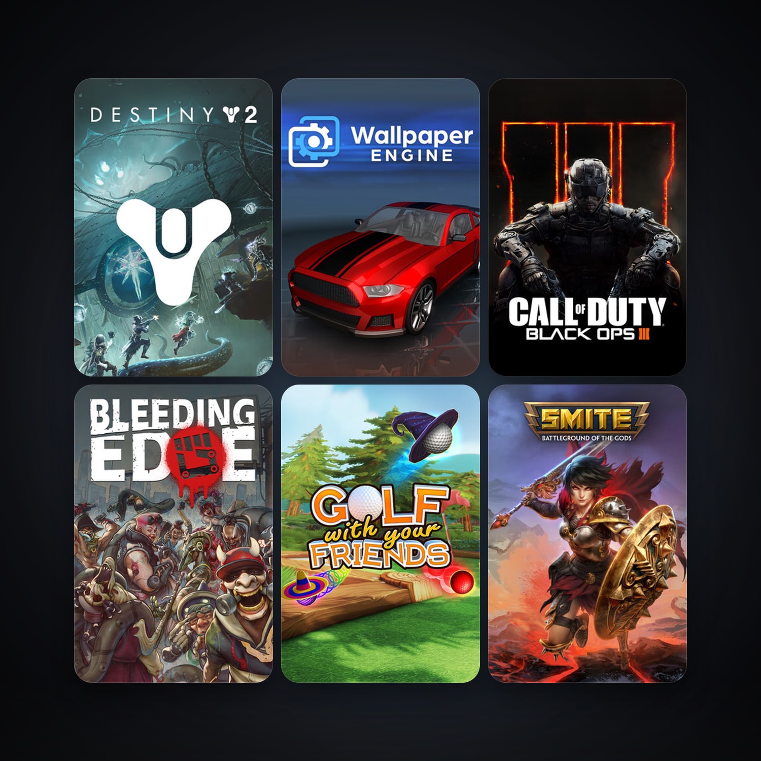 Call of Duty: Black Ops III + SMITE, 12 games, clean — HabibiAccounts
