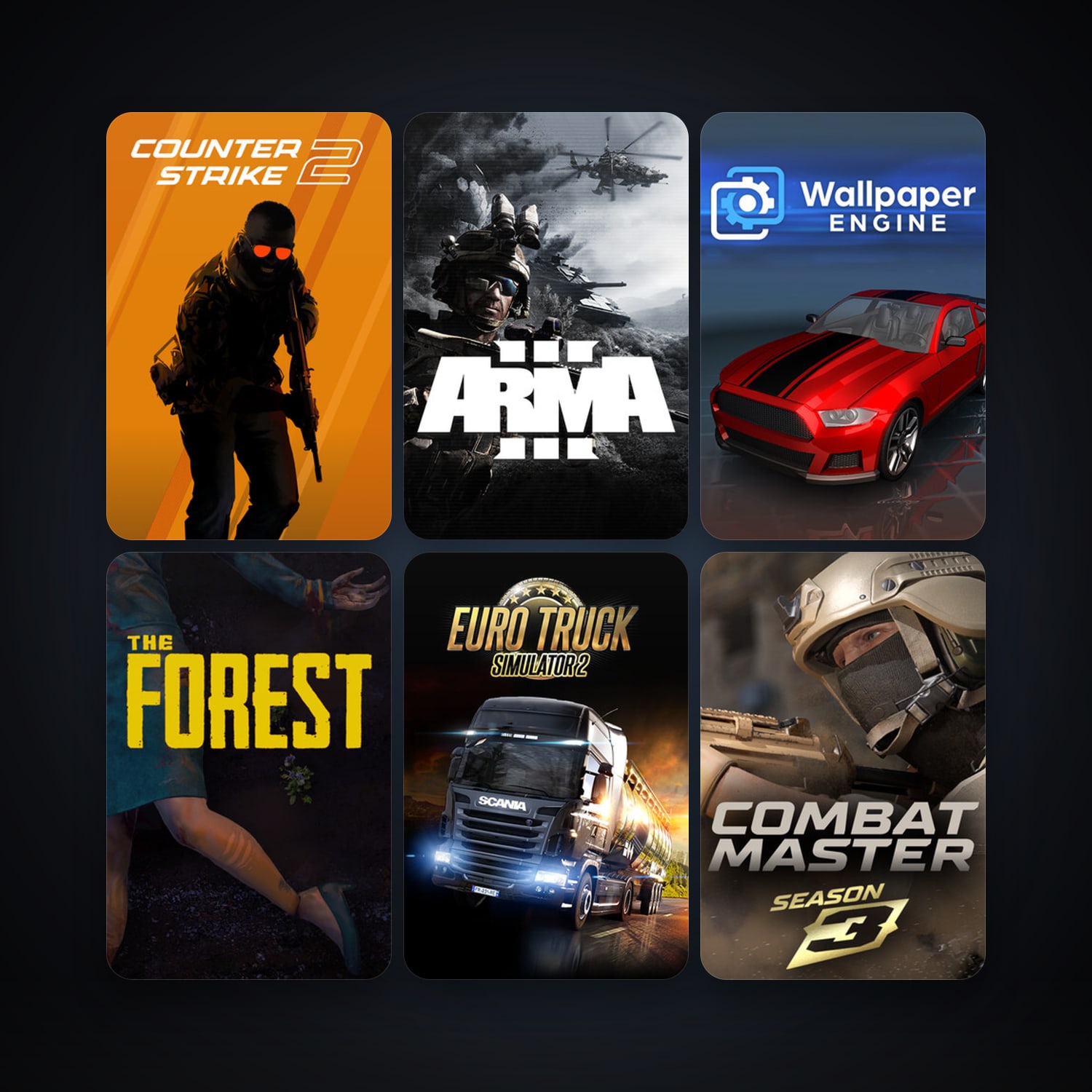 CS2 Prime + Arma 3, 28 games, clean — HabibiAccounts