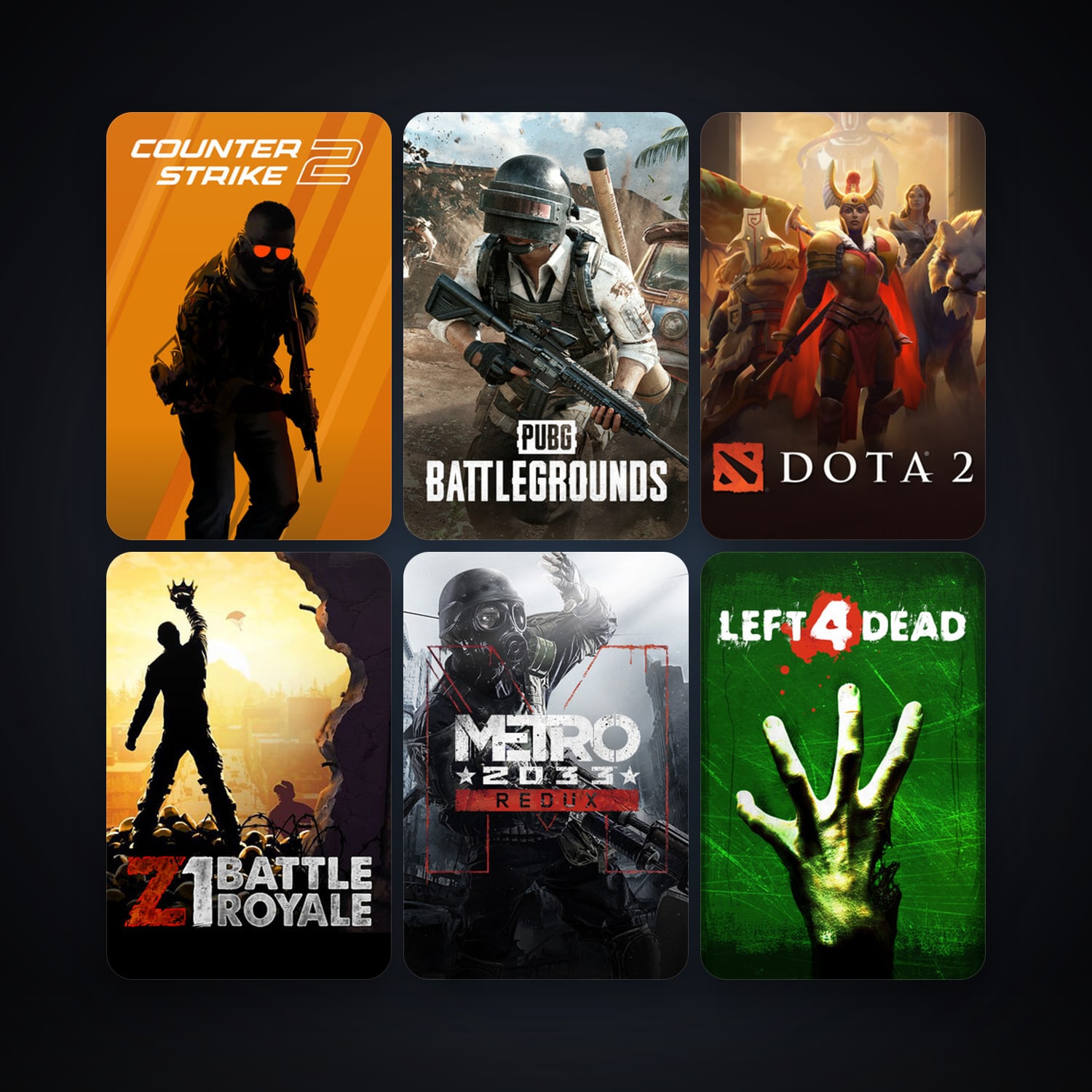 Left 4 Dead + Dota 2, 23 games, clean — HabibiAccounts
