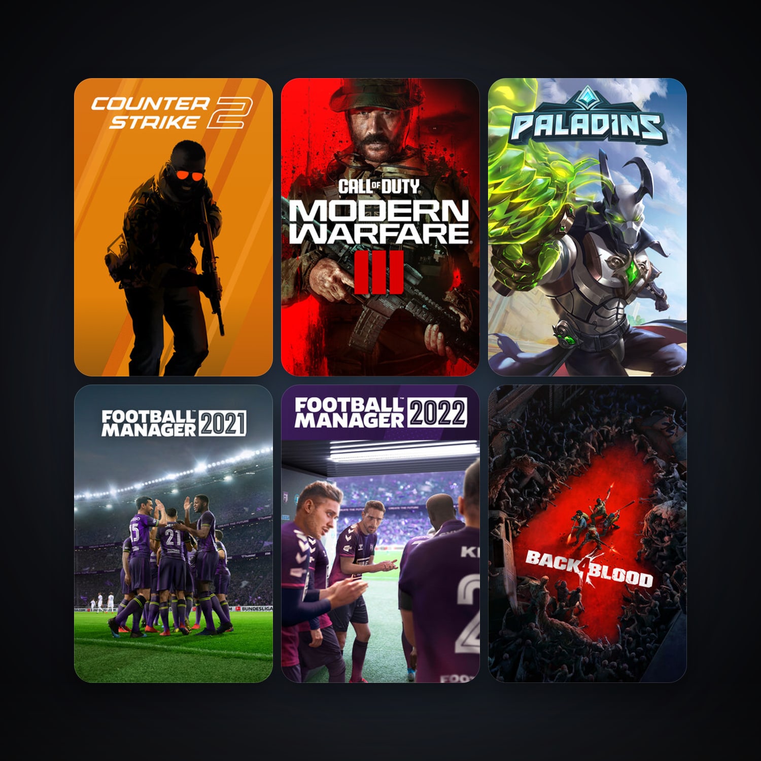 Left 4 Dead + CS2 Prime, 23 games, clean — HabibiAccounts