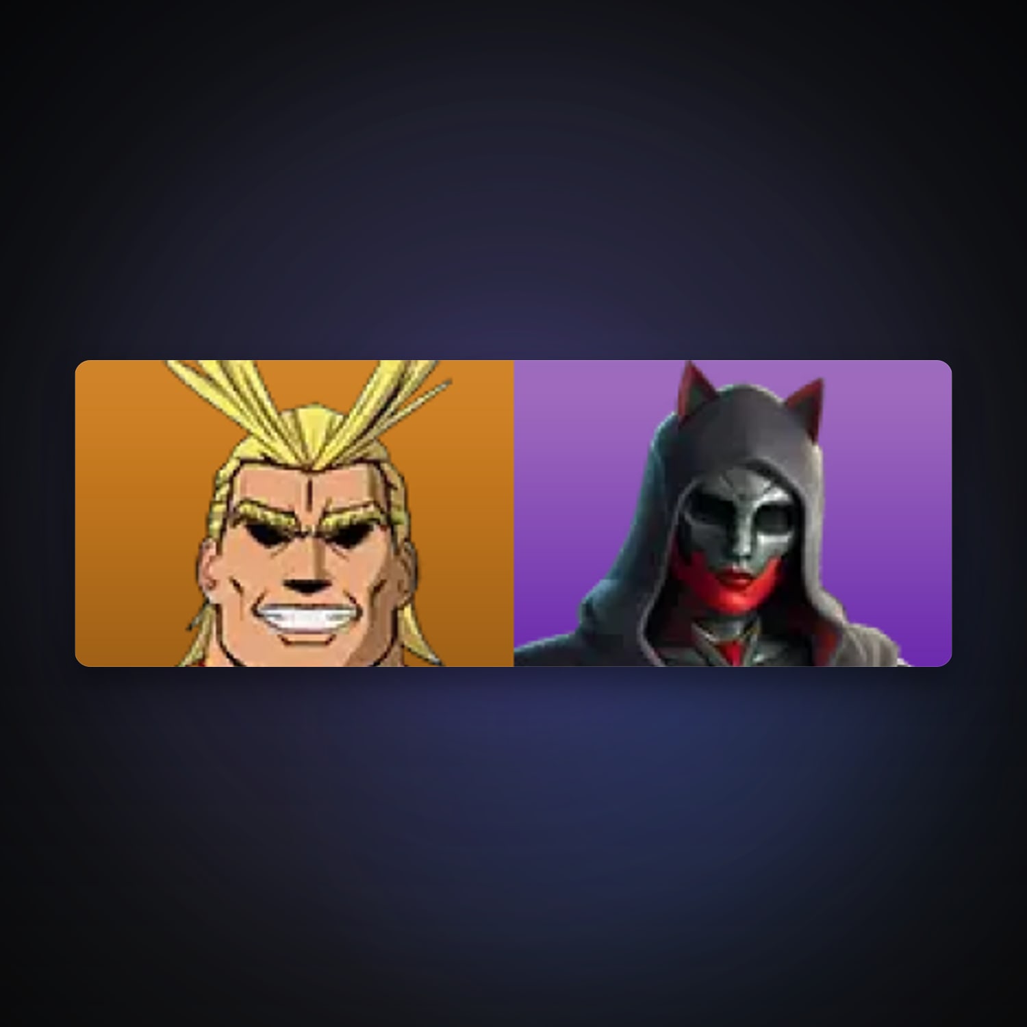 Fortnite account with All Might & Felina — 2 skins — 700 V-Bucks — lvl 58 — HabibiAccounts