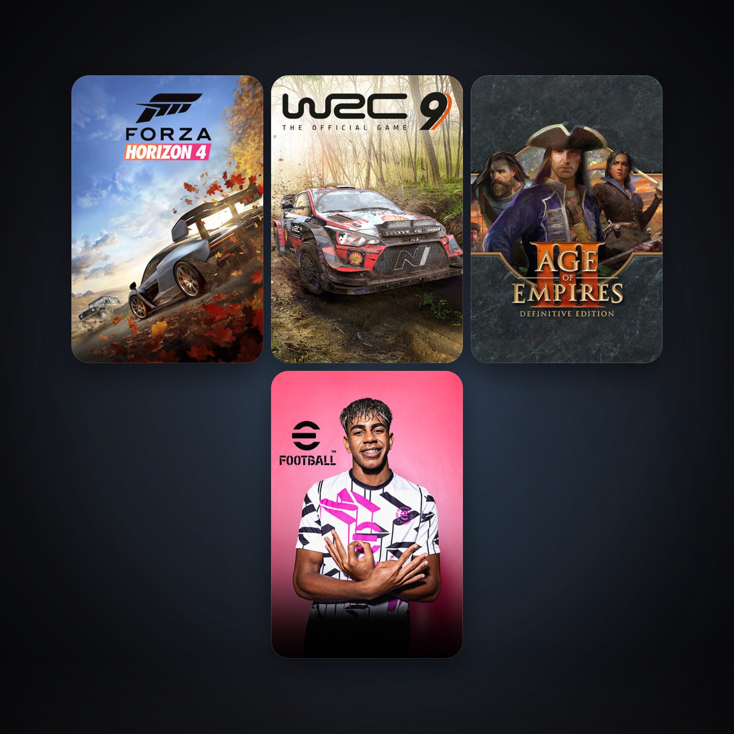 Age of Empires III: Definitive Edition + WRC 9 FIA World Rally Championship, 5 games, clean — HabibiAccounts