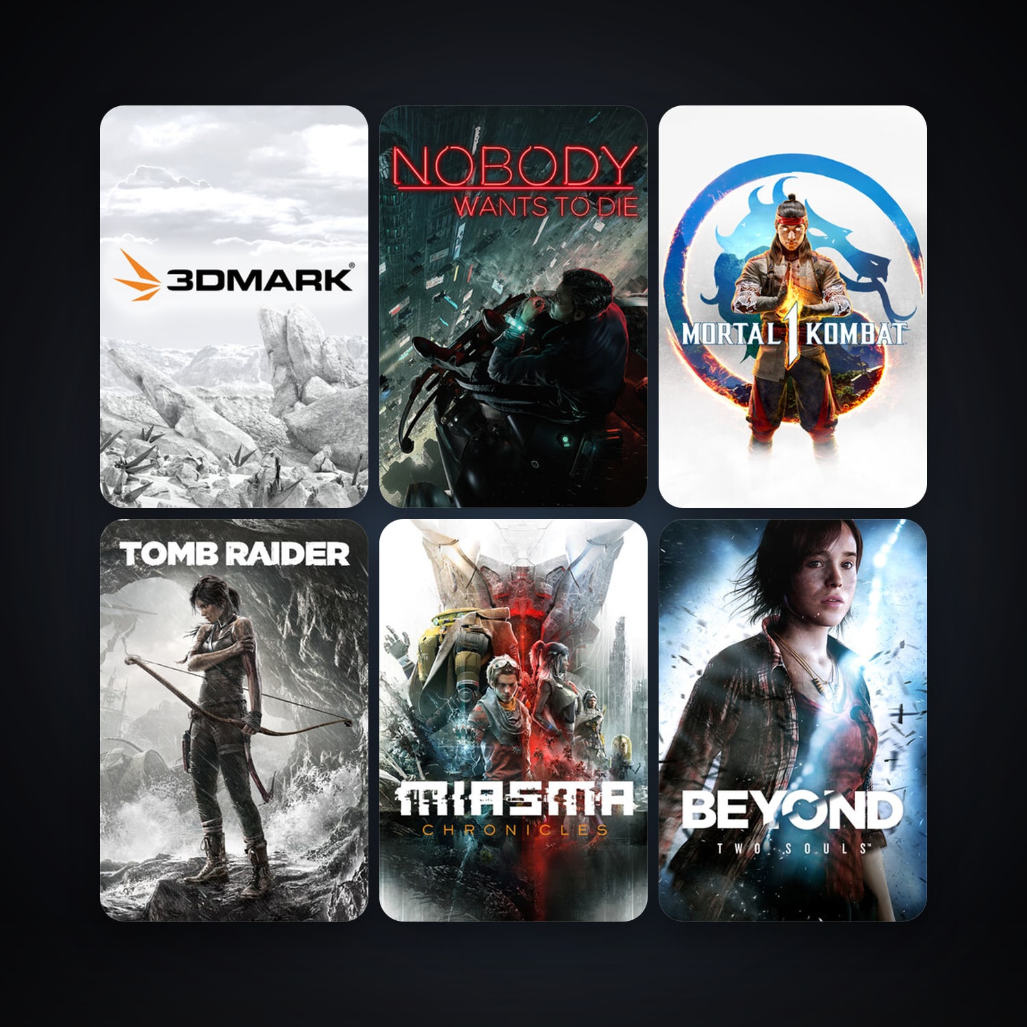 Tomb Raider + 3DMark, 6 games, clean — HabibiAccounts