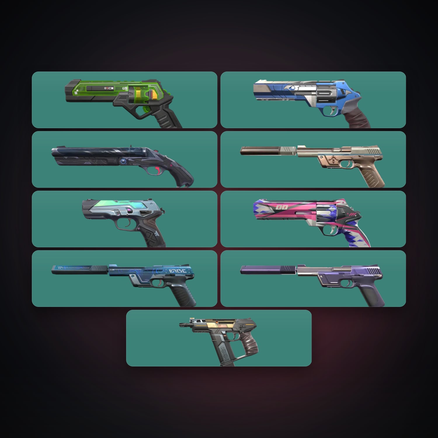 EU Plat 1 locker — 9 skins, lvl 171 — HabibiAccounts