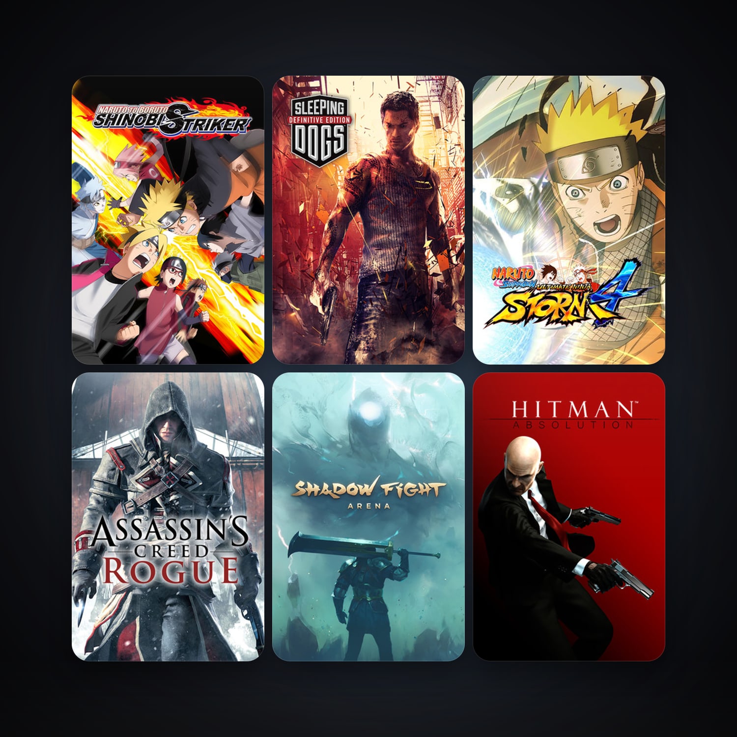 Hitman: Absolution + Batman: Arkham Origins, 18 games, clean — HabibiAccounts
