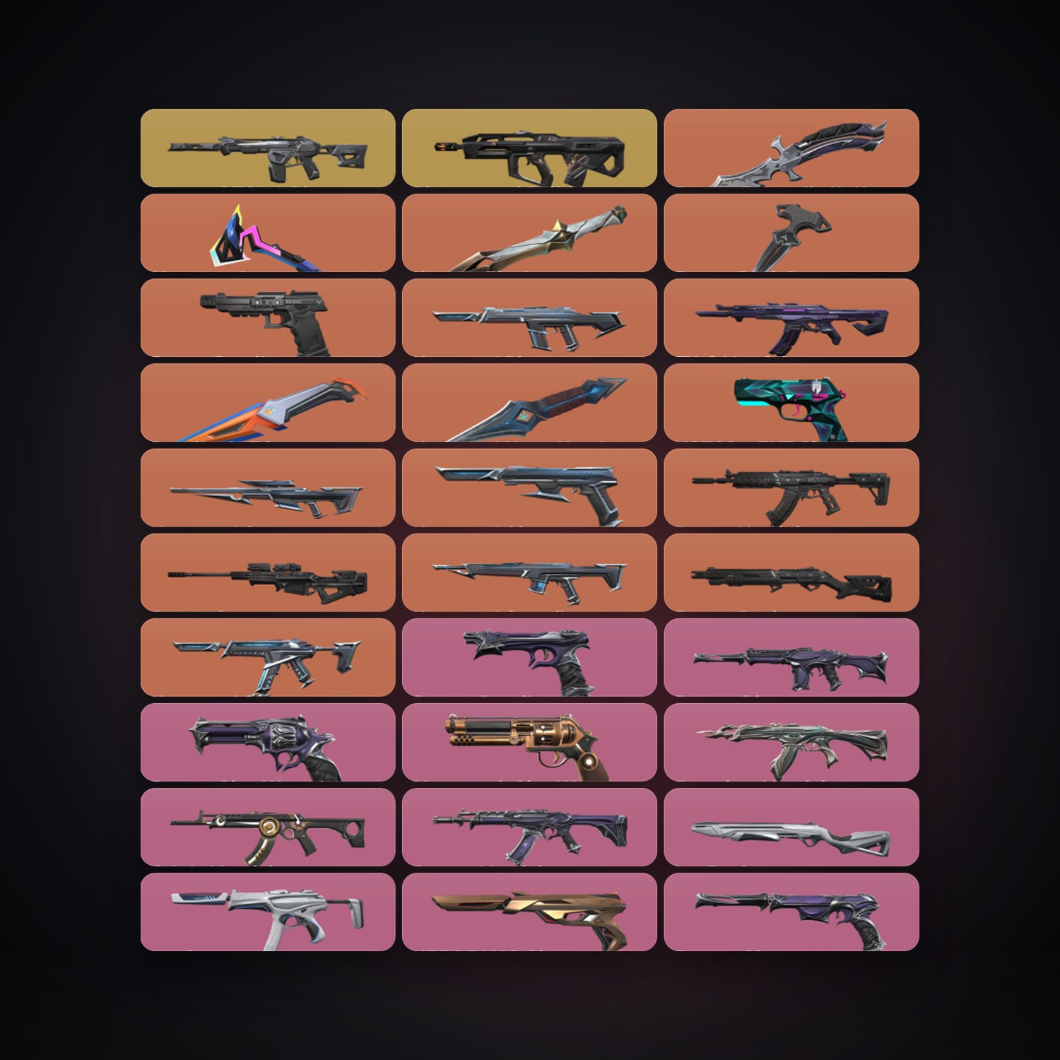 EU Bronze 2 locker — 6 knives, 65 skins, lvl 122 — HabibiAccounts