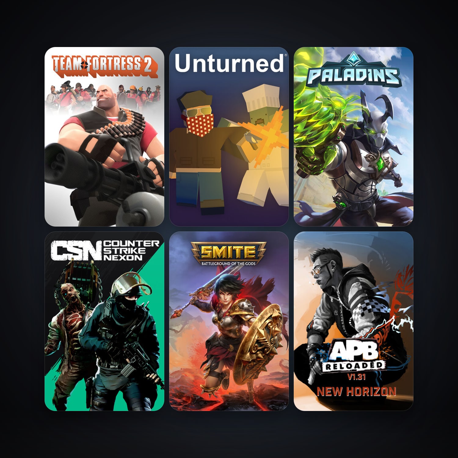 Team Fortress 2 + Free CS2 (No Prime), 25 games, clean — HabibiAccounts