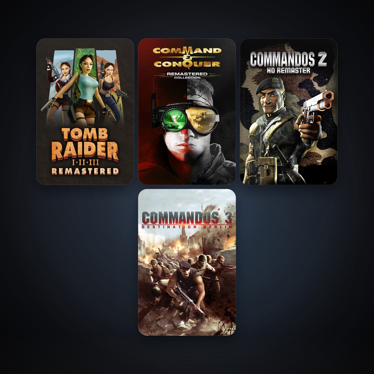 Commandos 3: Destination Berlin + Commandos 2 - HD Remaster, 8 games, Steam 11, clean — HabibiAccounts