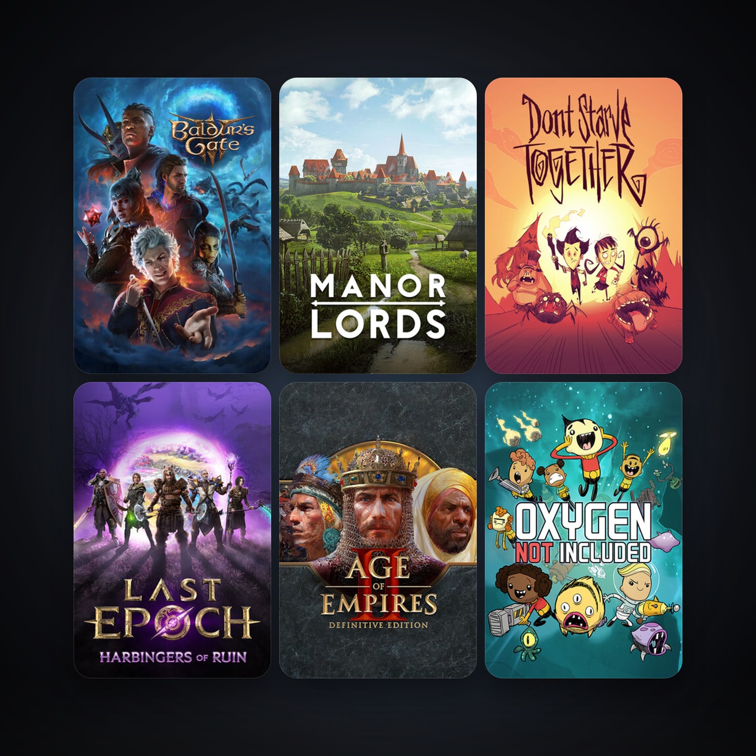 Project Zomboid + Don't Starve Together, 27 games, clean — HabibiAccounts