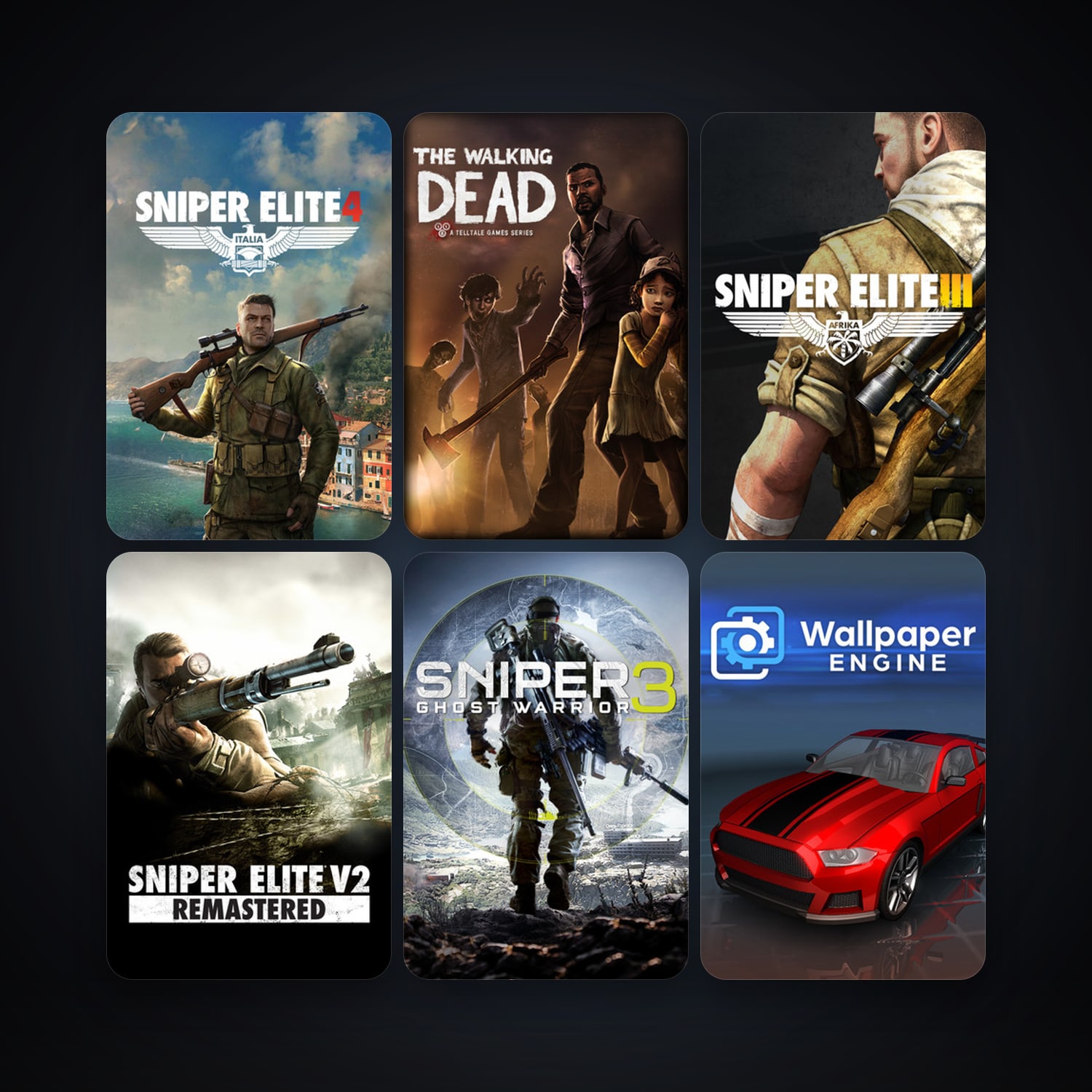 Free CS2 (No Prime) + The Walking Dead, 13 games, clean — HabibiAccounts