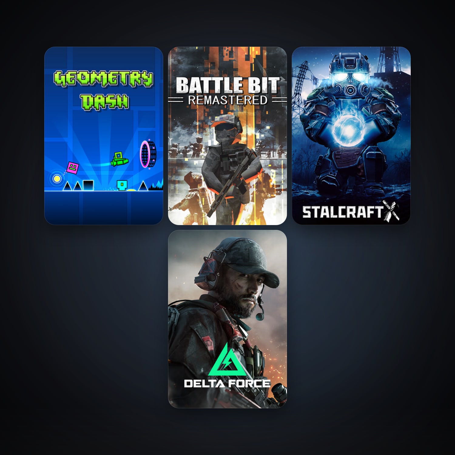 Free CS2 (No Prime) + Geometry Dash, 12 games, clean — HabibiAccounts