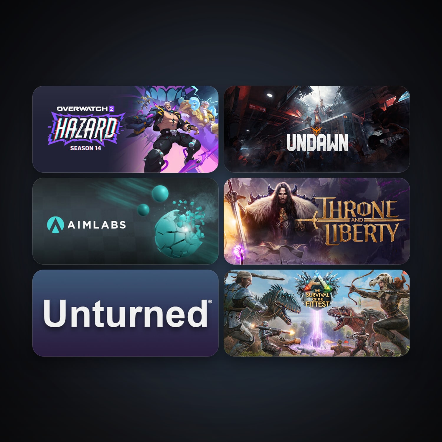 Unturned + ARK: The Survival Of The Fittest, 21 games, clean — HabibiAccounts