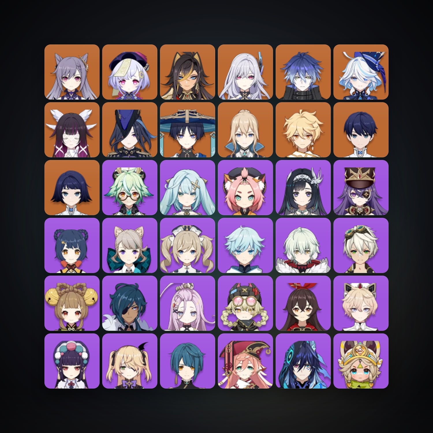 Genshin Impact | AR 55 | 45 Chars | 10× 5★ — Genshin / miHoYo Account · 263107553 — HabibiAccounts