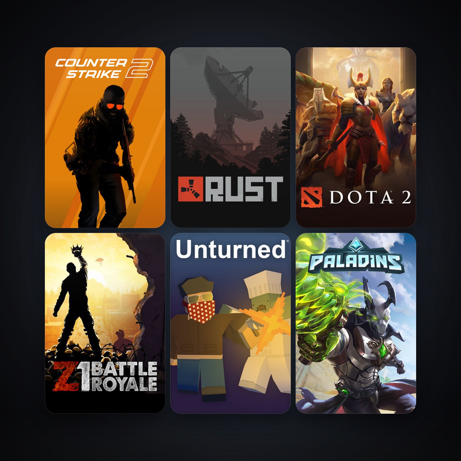 Dota 2 + CS2 Prime, 25 games, Steam 10, clean — HabibiAccounts