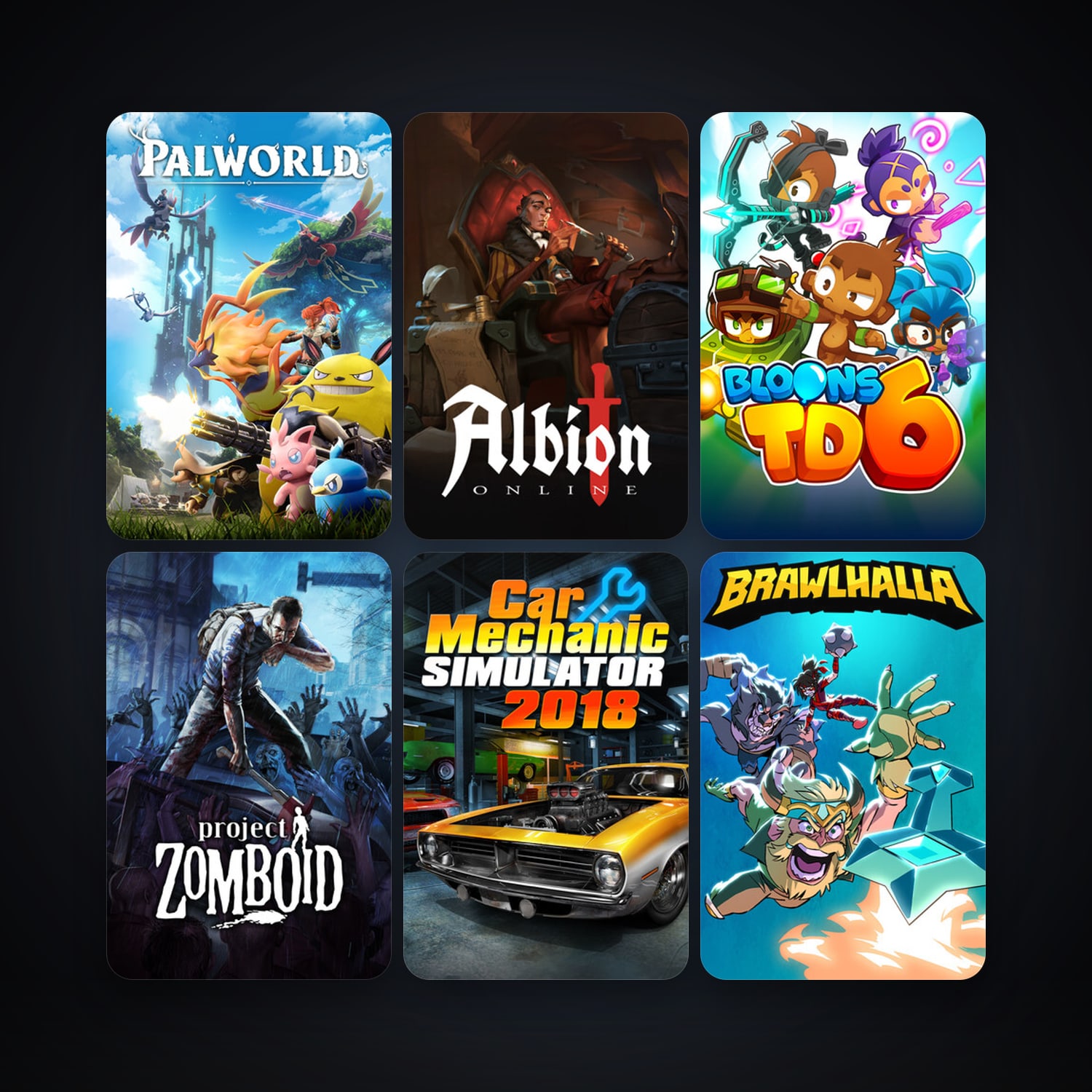 Project Zomboid + South Park: The Stick of Truth, 52 games, clean — HabibiAccounts