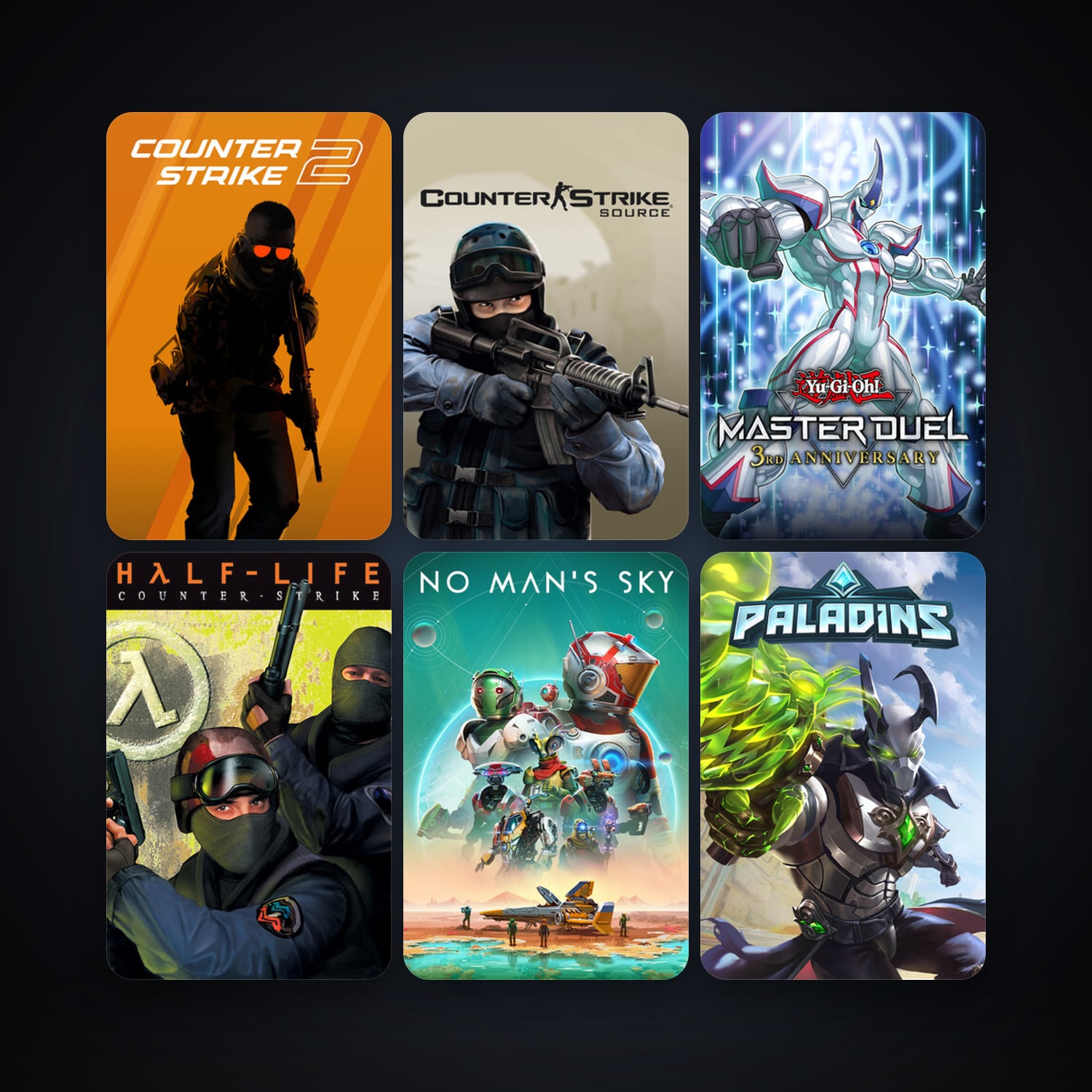 Counter-Strike + Day of Defeat, 59 games, Steam 12, clean — HabibiAccounts