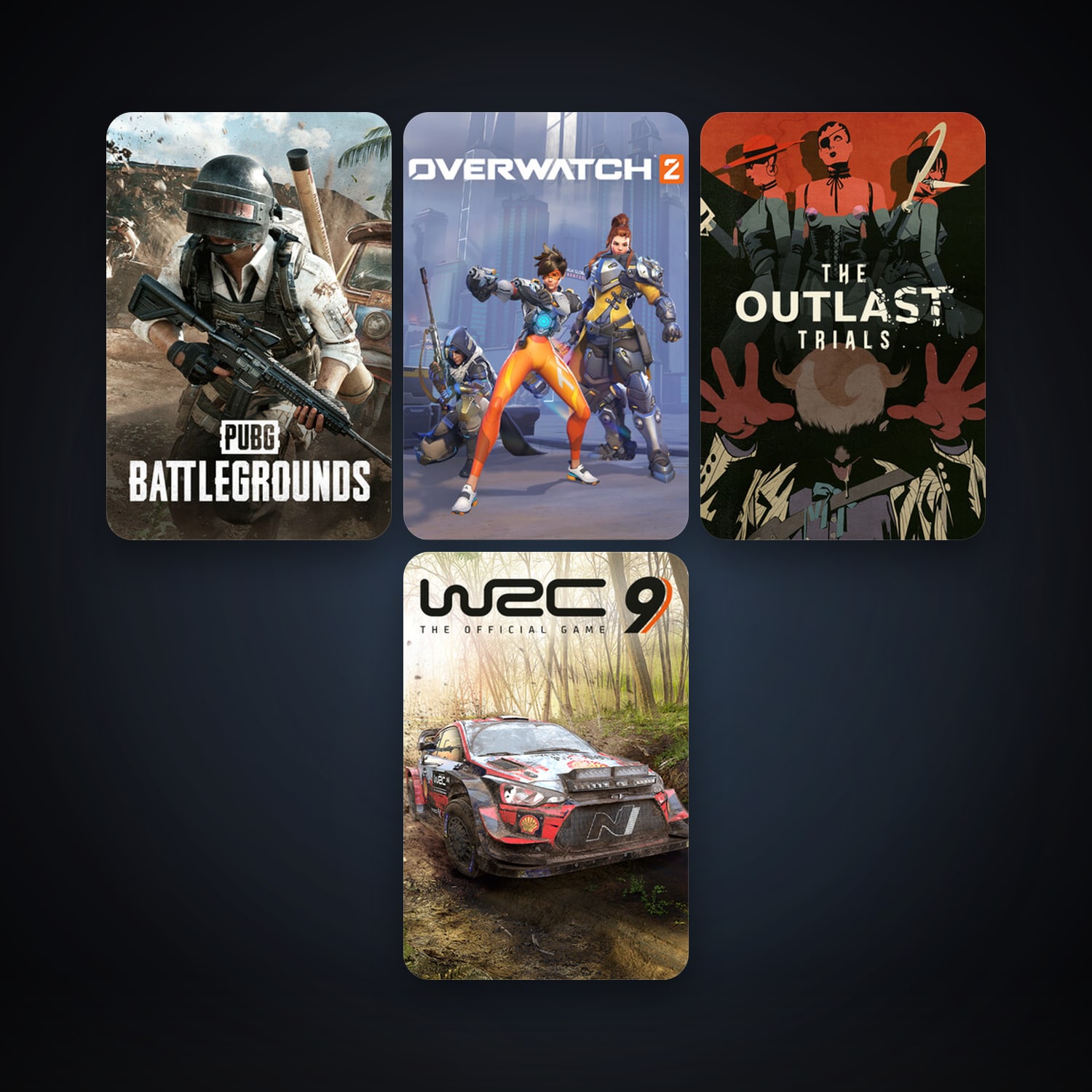 PUBG: BATTLEGROUNDS + WRC 9 FIA World Rally Championship, 6 games, clean — HabibiAccounts