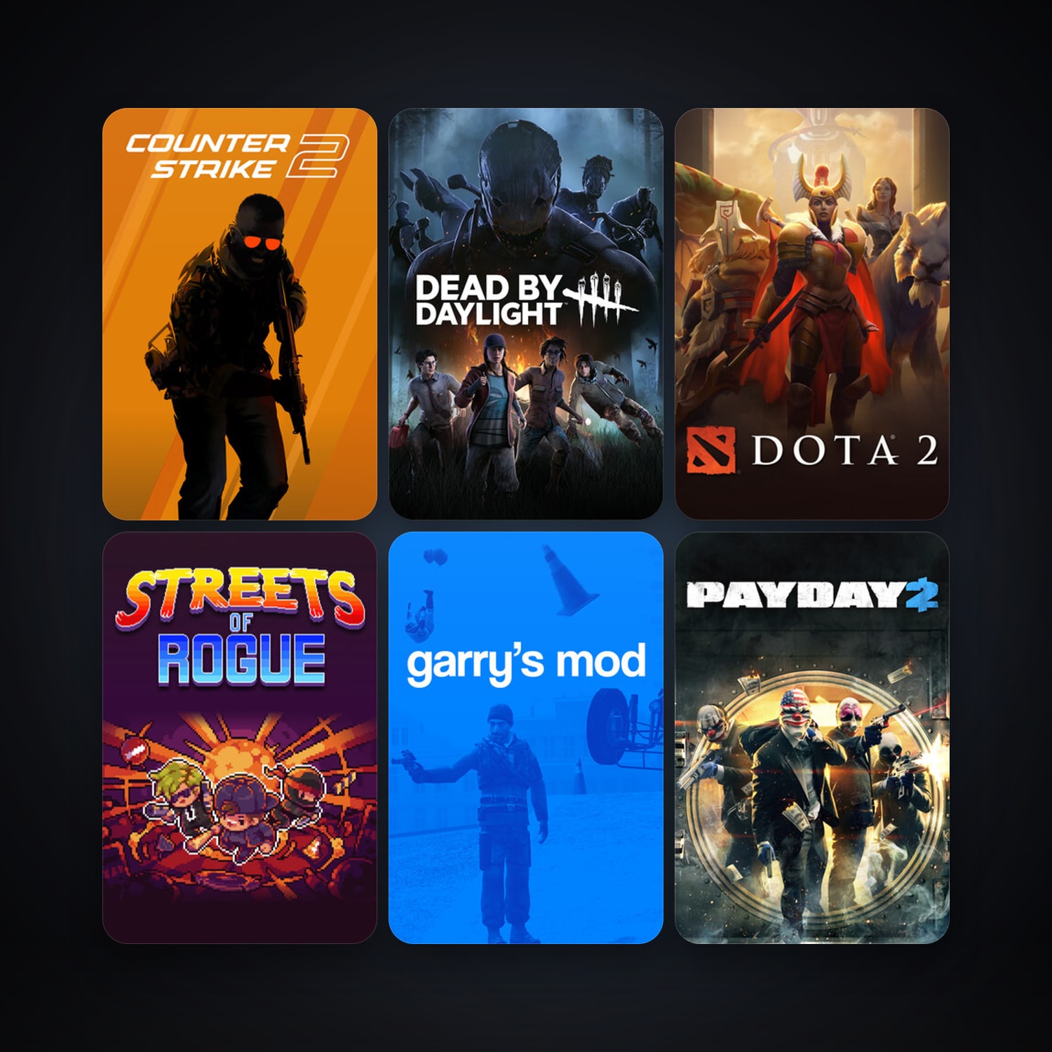 Counter-Strike + Half-Life, 27 games, Steam 10, clean — HabibiAccounts
