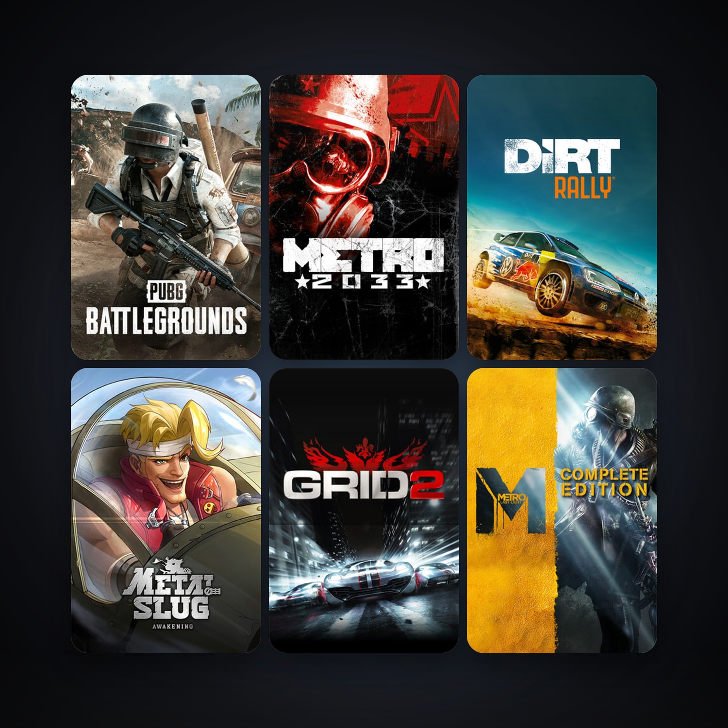 Metro 2033 + Metro: Last Light, 16 games, clean — HabibiAccounts