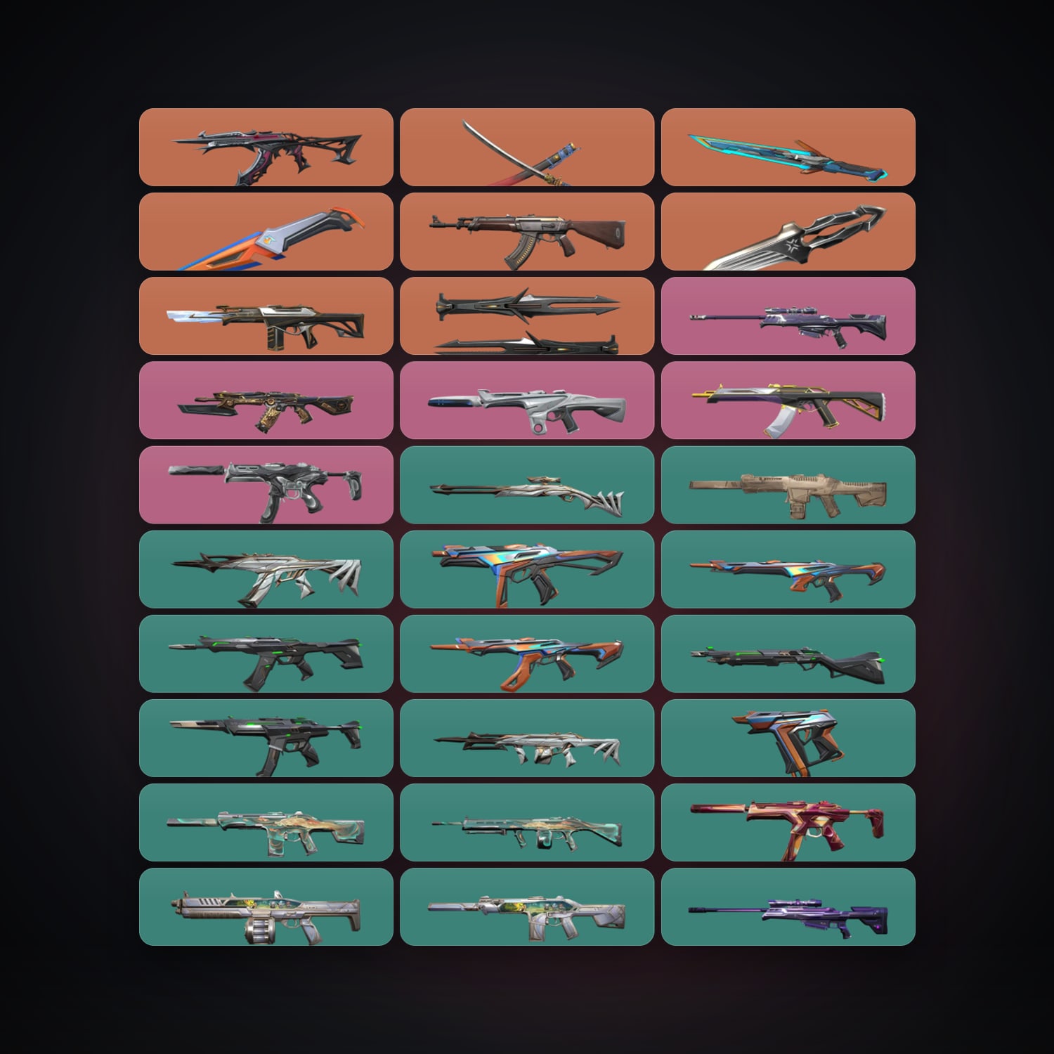 NA Iron 3 locker — 5 knives, 47 skins, lvl 54 — HabibiAccounts