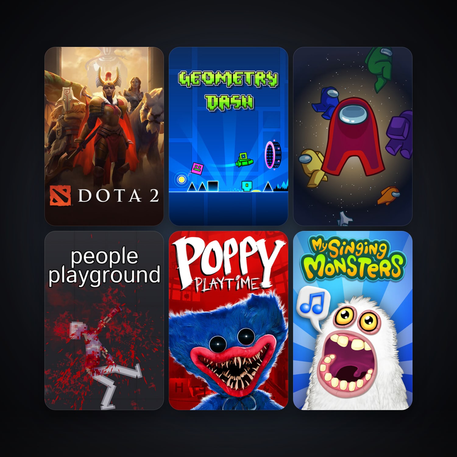 Dota 2 + Geometry Dash, 18 games, clean — HabibiAccounts