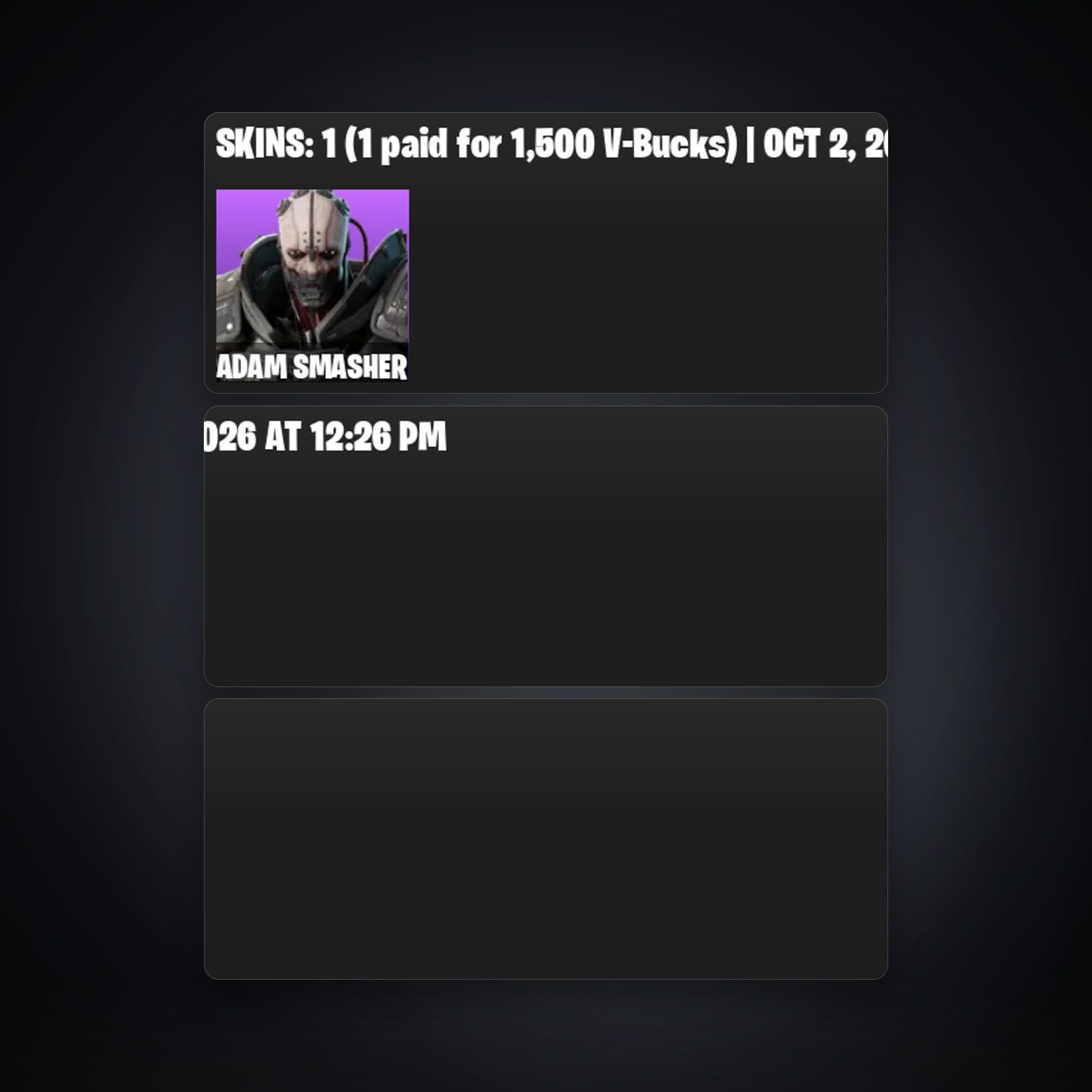 Epic · 263126168 — HabibiAccounts
