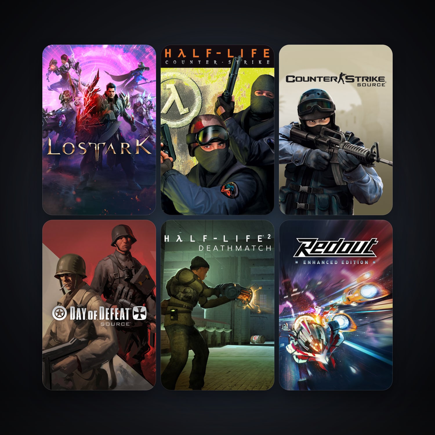 Counter-Strike + Counter-Strike: Source, 11 games, clean — HabibiAccounts