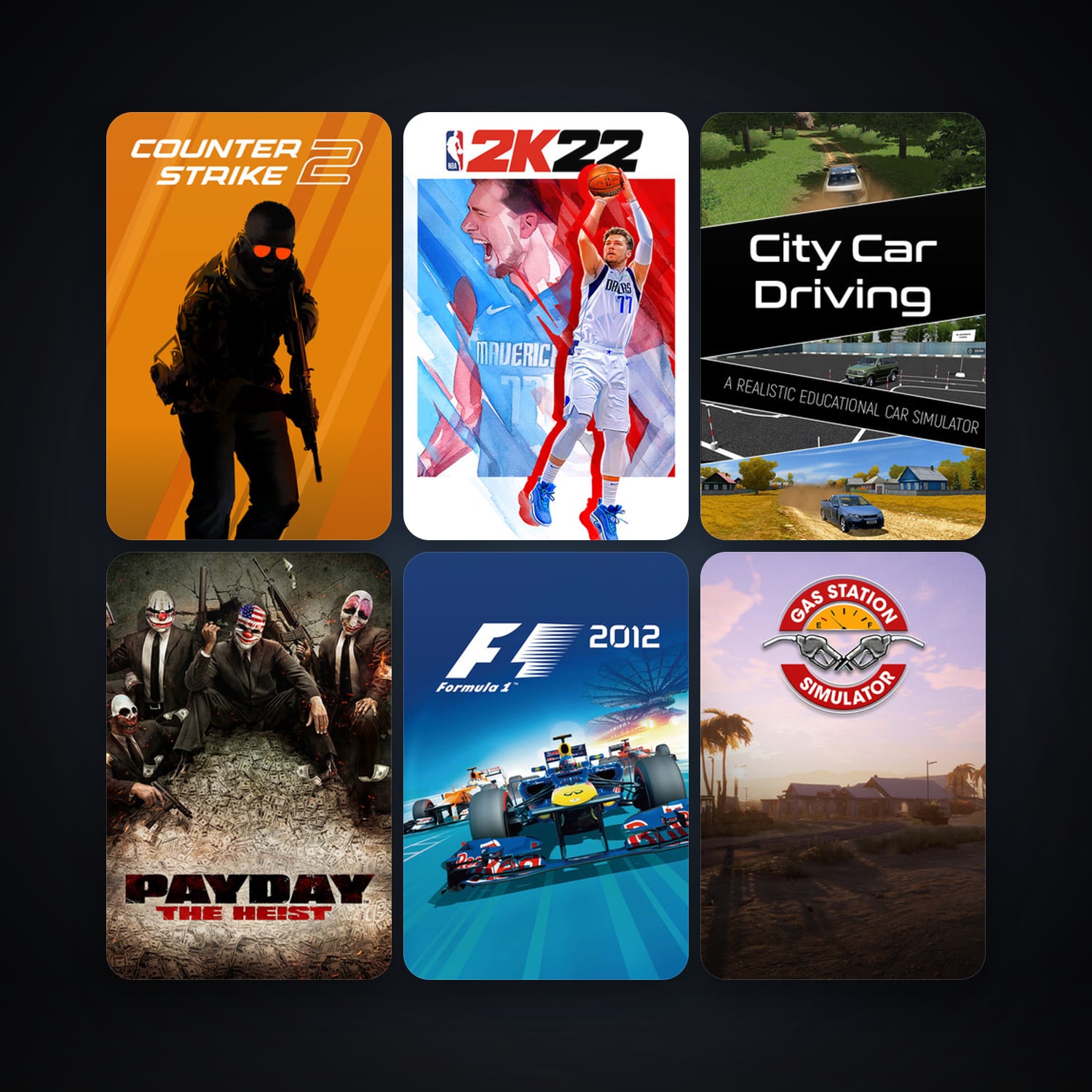 CS2 Prime + PAYDAY The Heist, 27 games, Steam 10, clean — HabibiAccounts