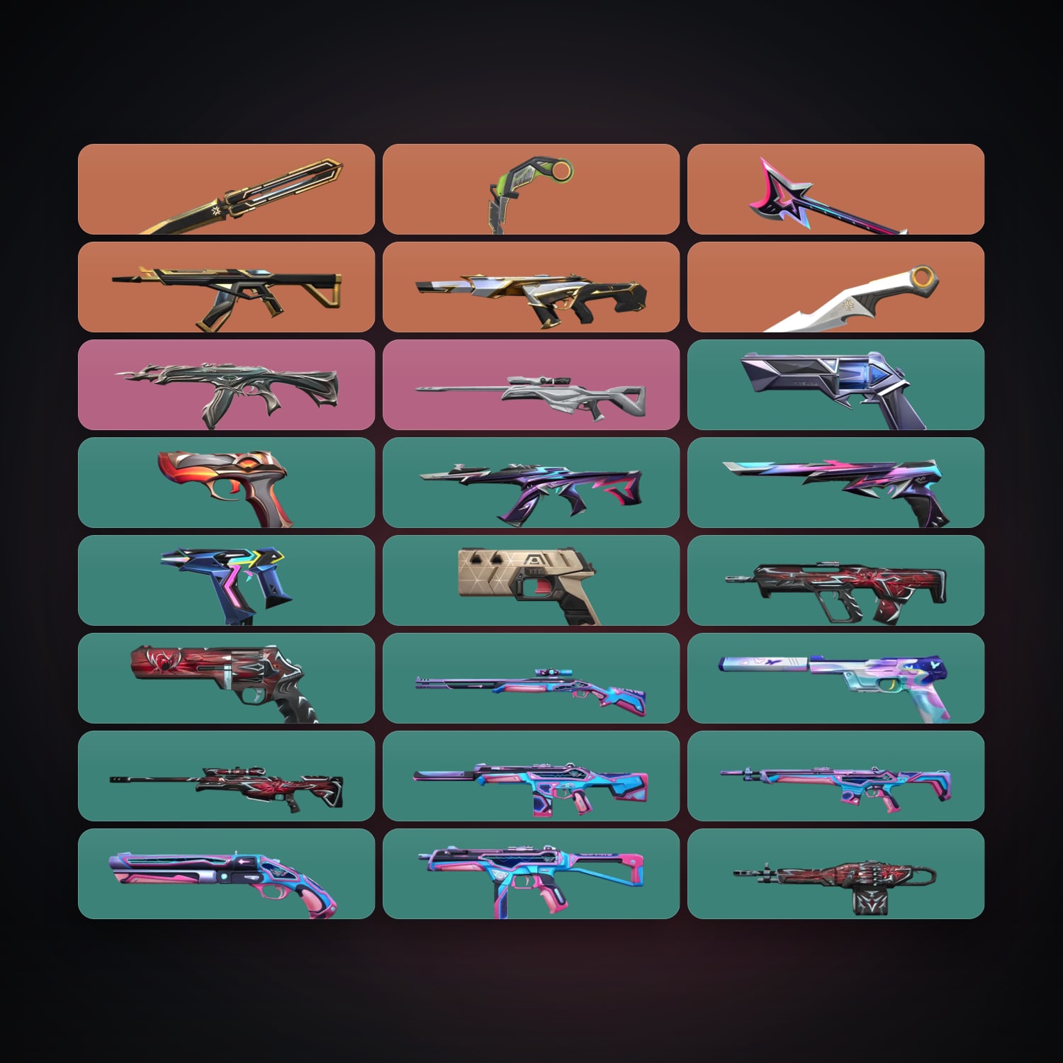 EU Silver 3 locker — 4 knives, 24 skins, lvl 150 — HabibiAccounts