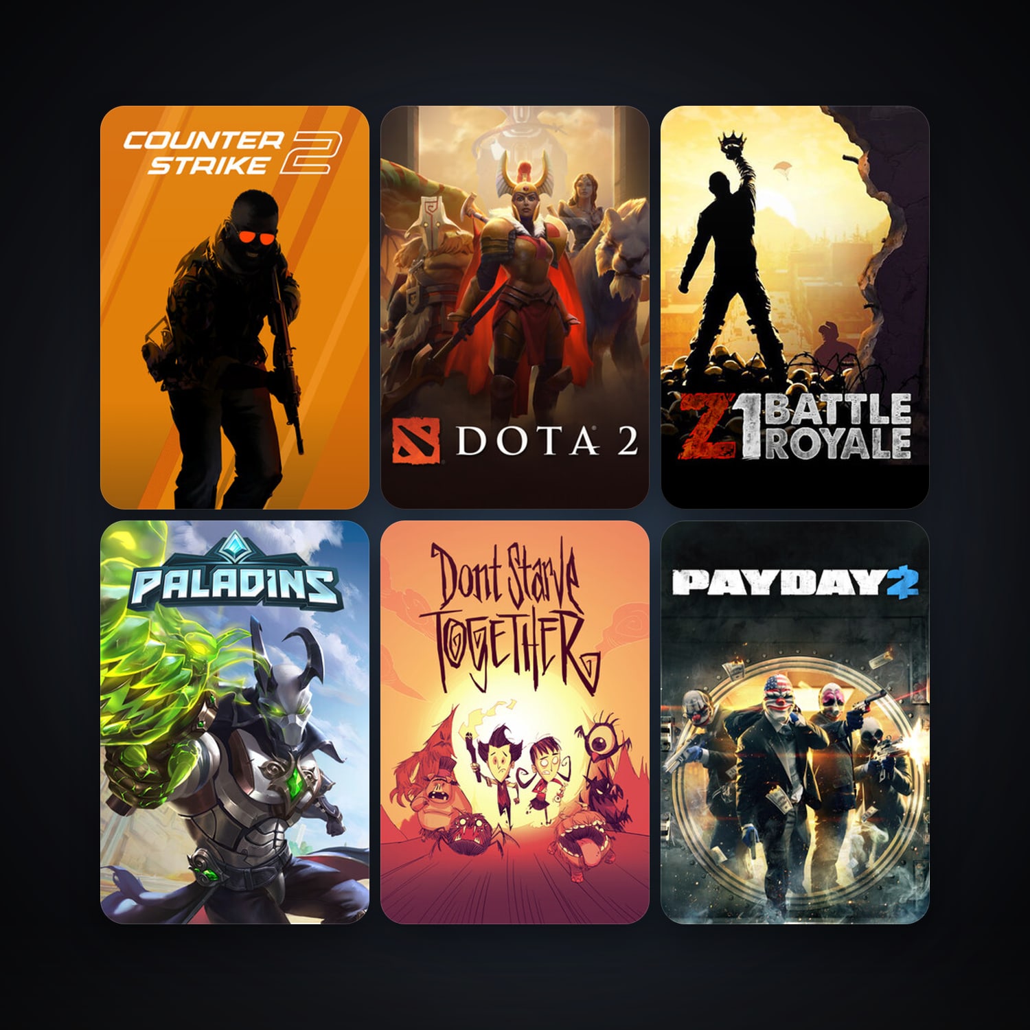 Left 4 Dead 2 + Dota 2, 36 games, clean — HabibiAccounts