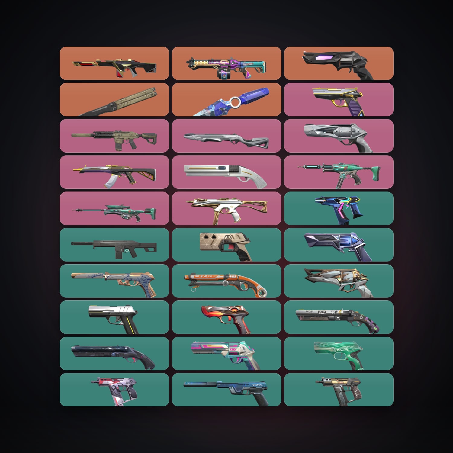 AP Plat 2 locker — 2 knives, 47 skins, lvl 344 — HabibiAccounts